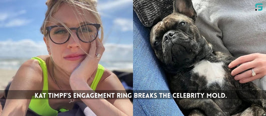 Kat Timpf’s Engagement Ring Breaks the Celebrity Mold.