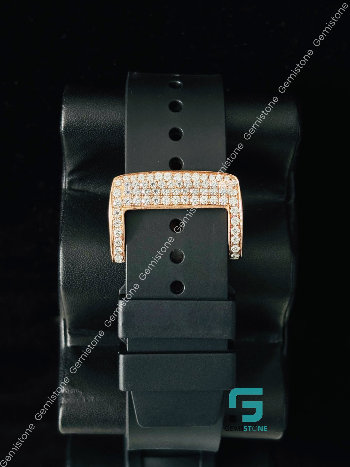41MM VVS Moissanite Studded Watch