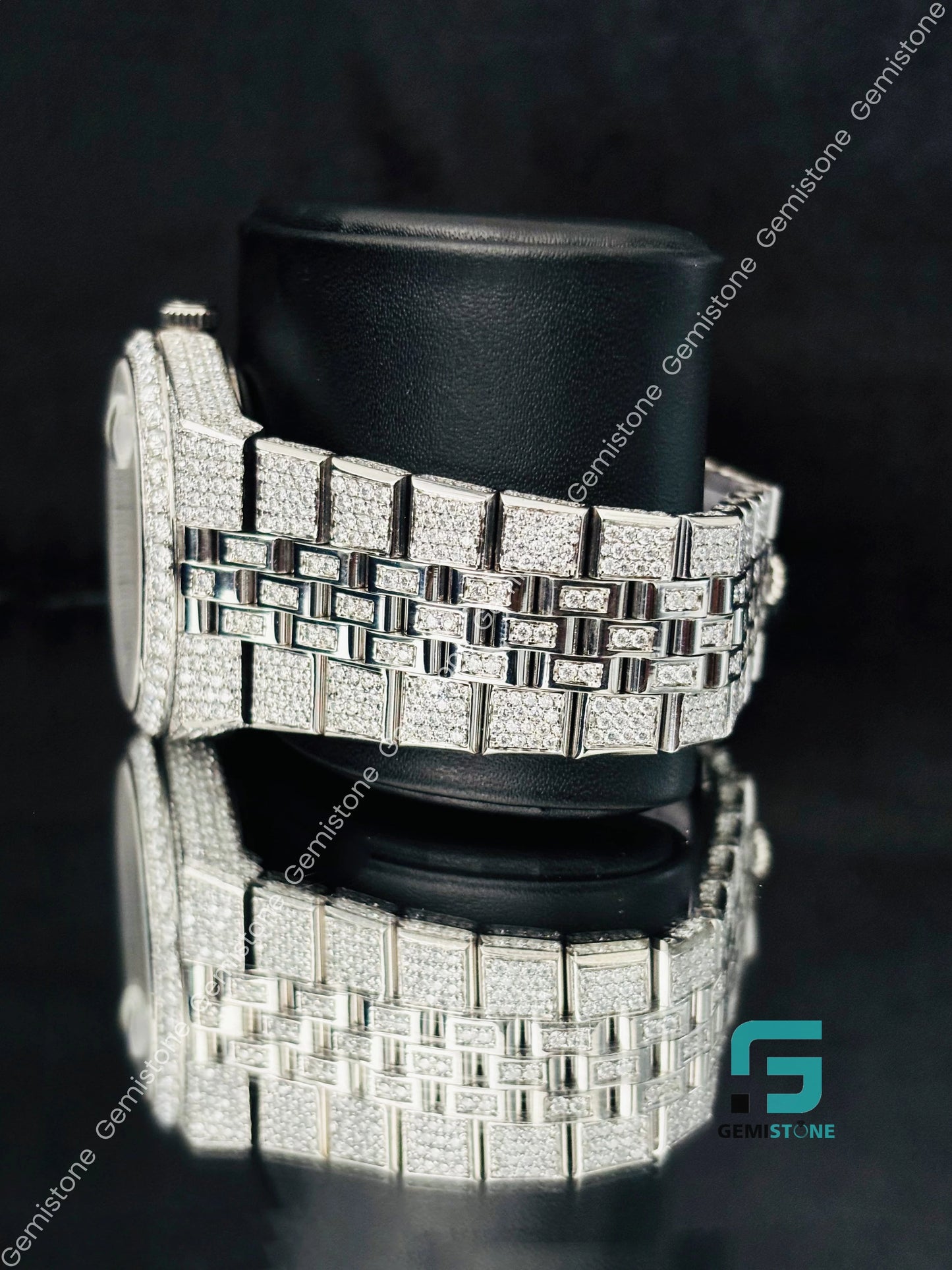41MM VVS Moissanite Watchs