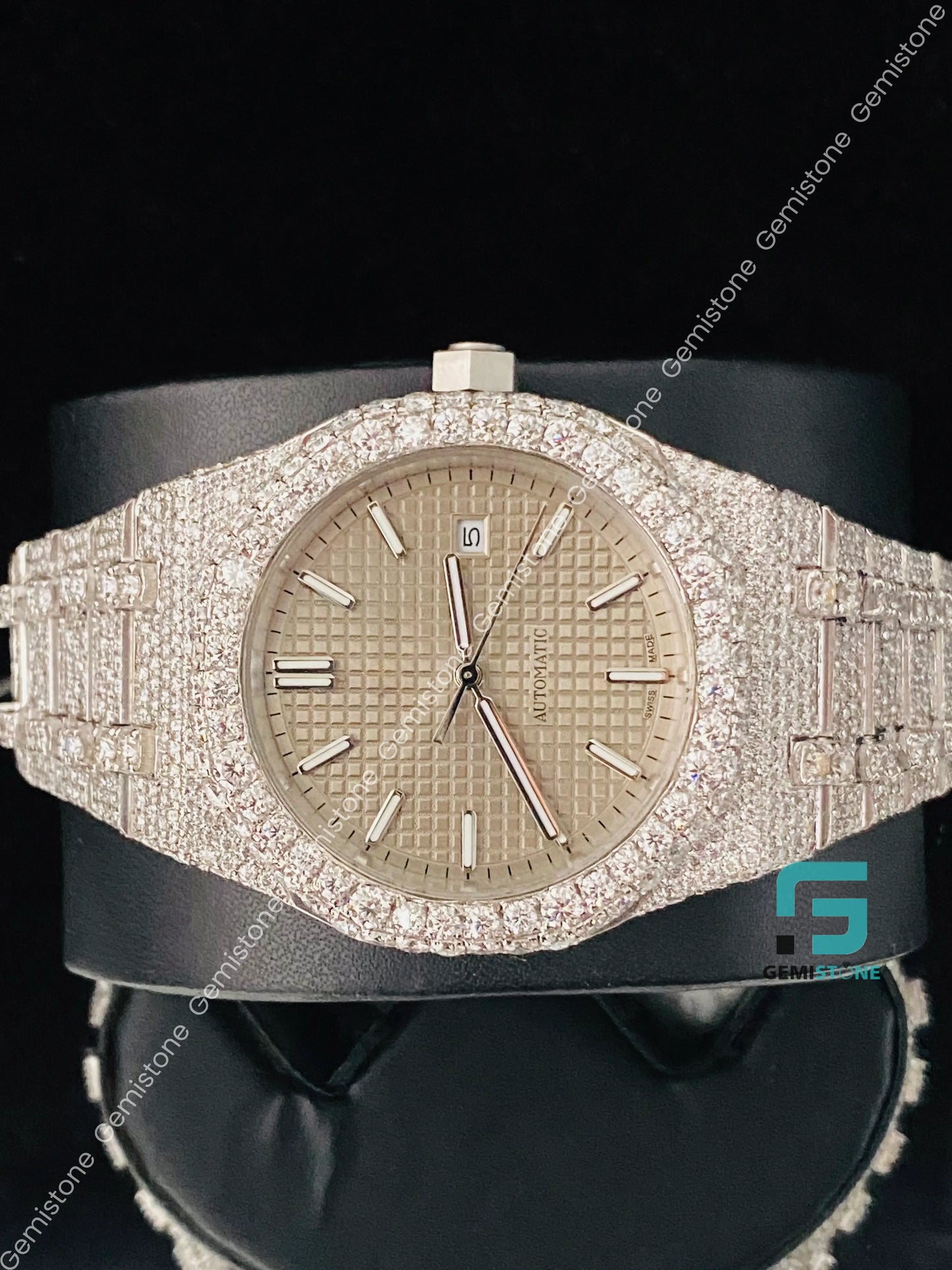 AP Hip Hop Moissanite Watch