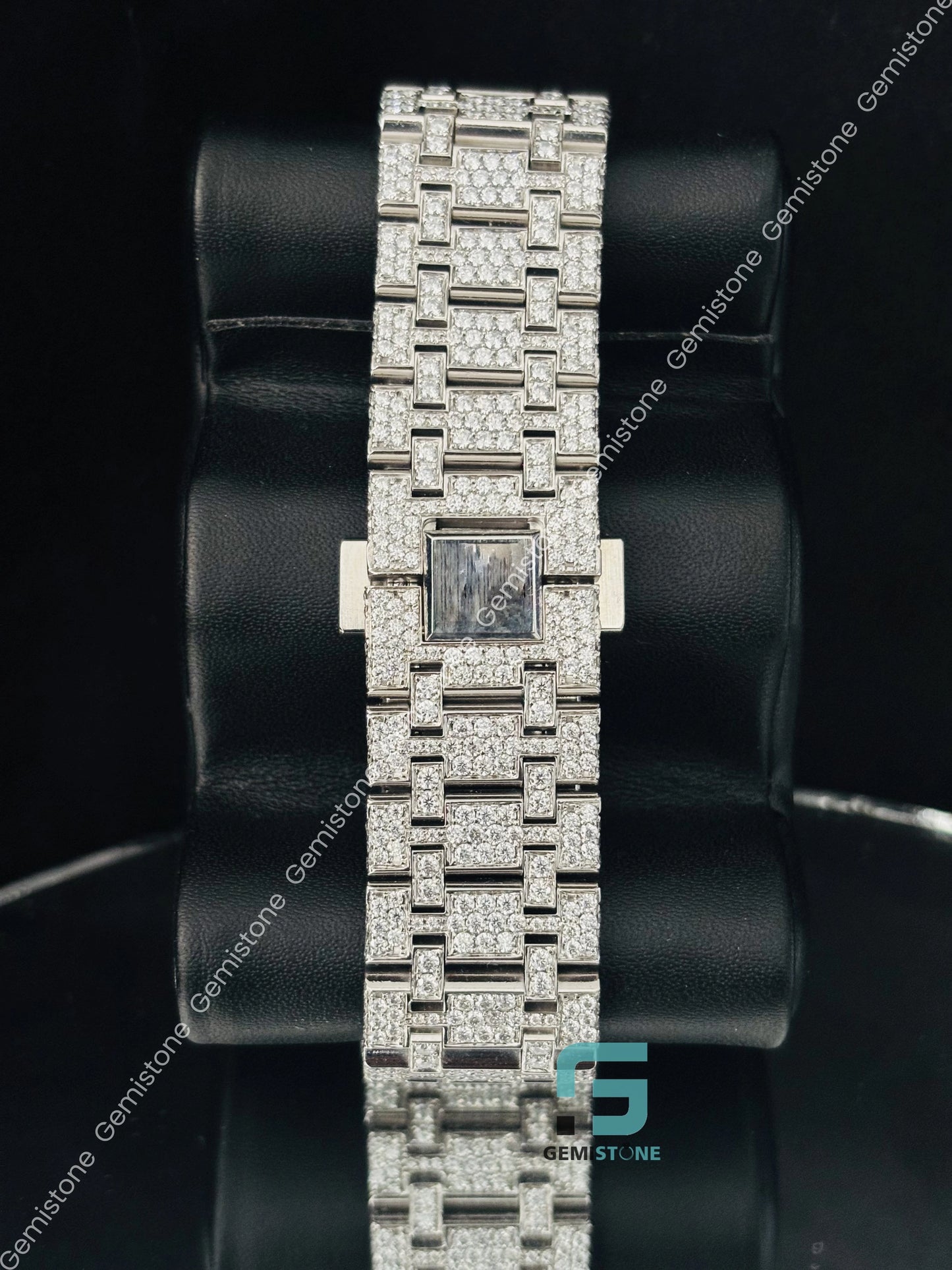 AP Hip hop Moissanite Watch For Men_s