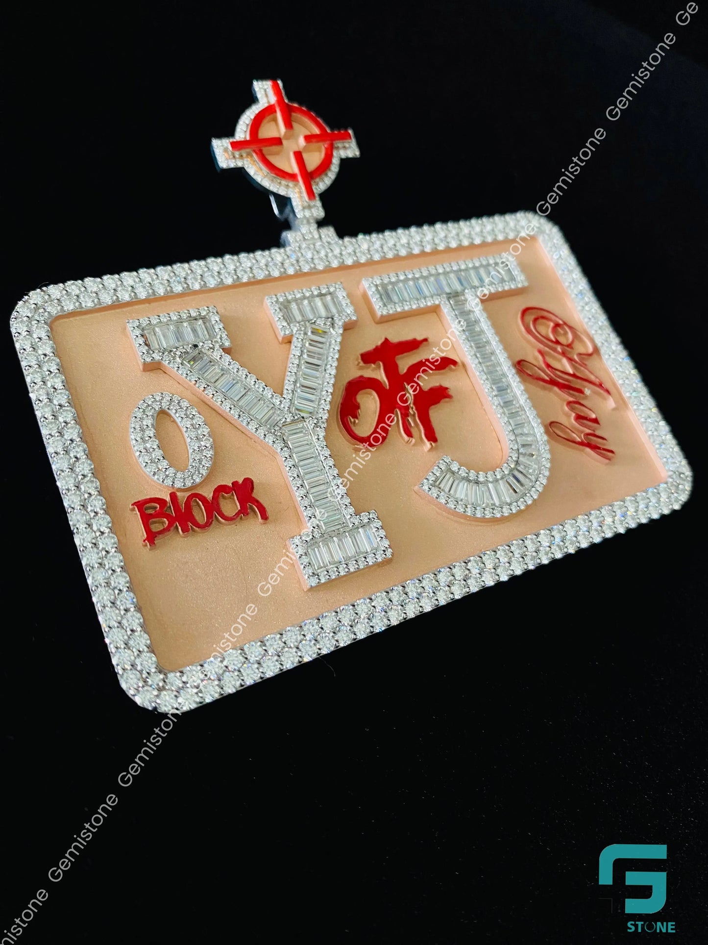 BLOCK Of Ajay Letter Pendant
