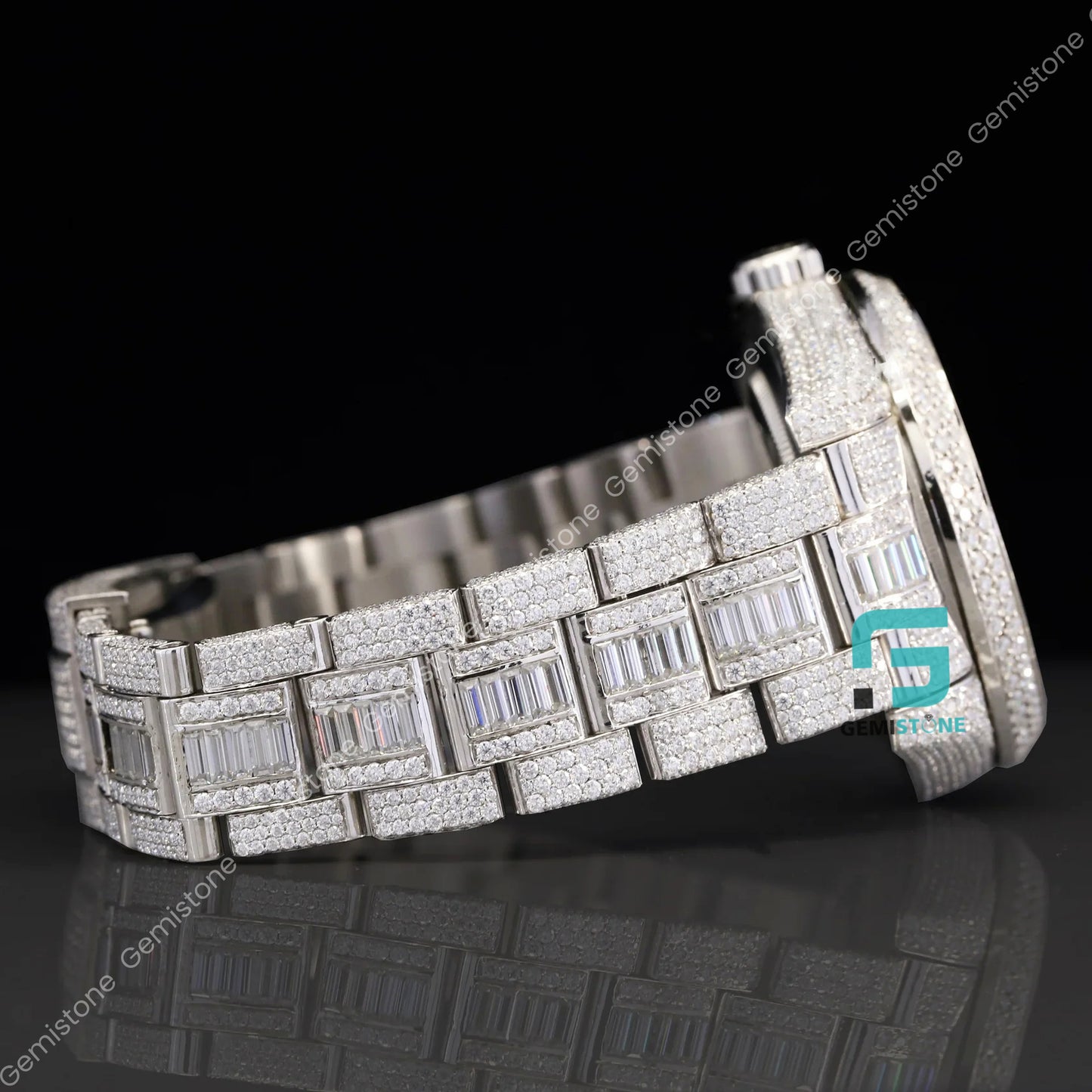 Baguette-Diamond-Watch
