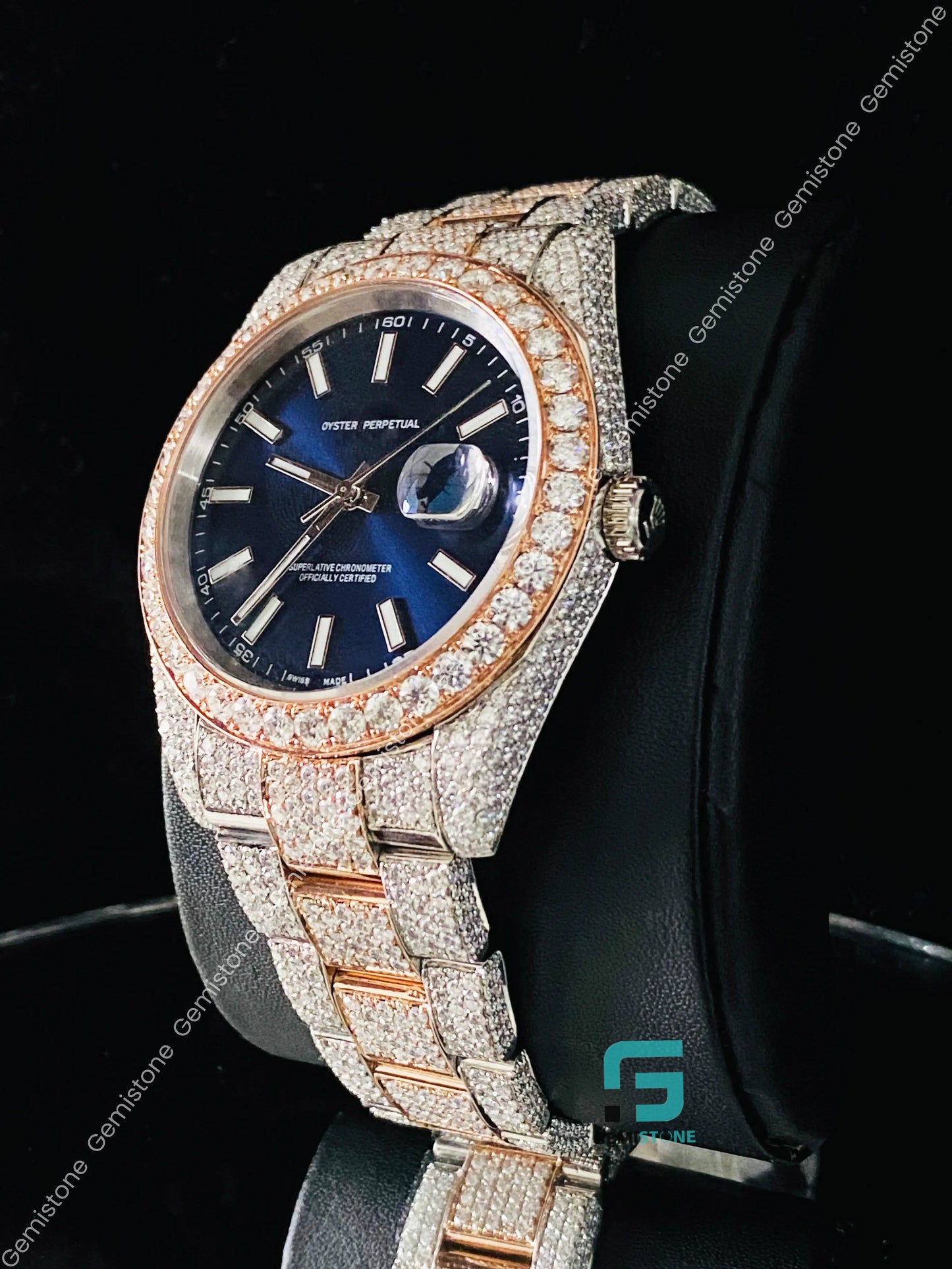 Big Bazel Moissanite Diamond Wtach