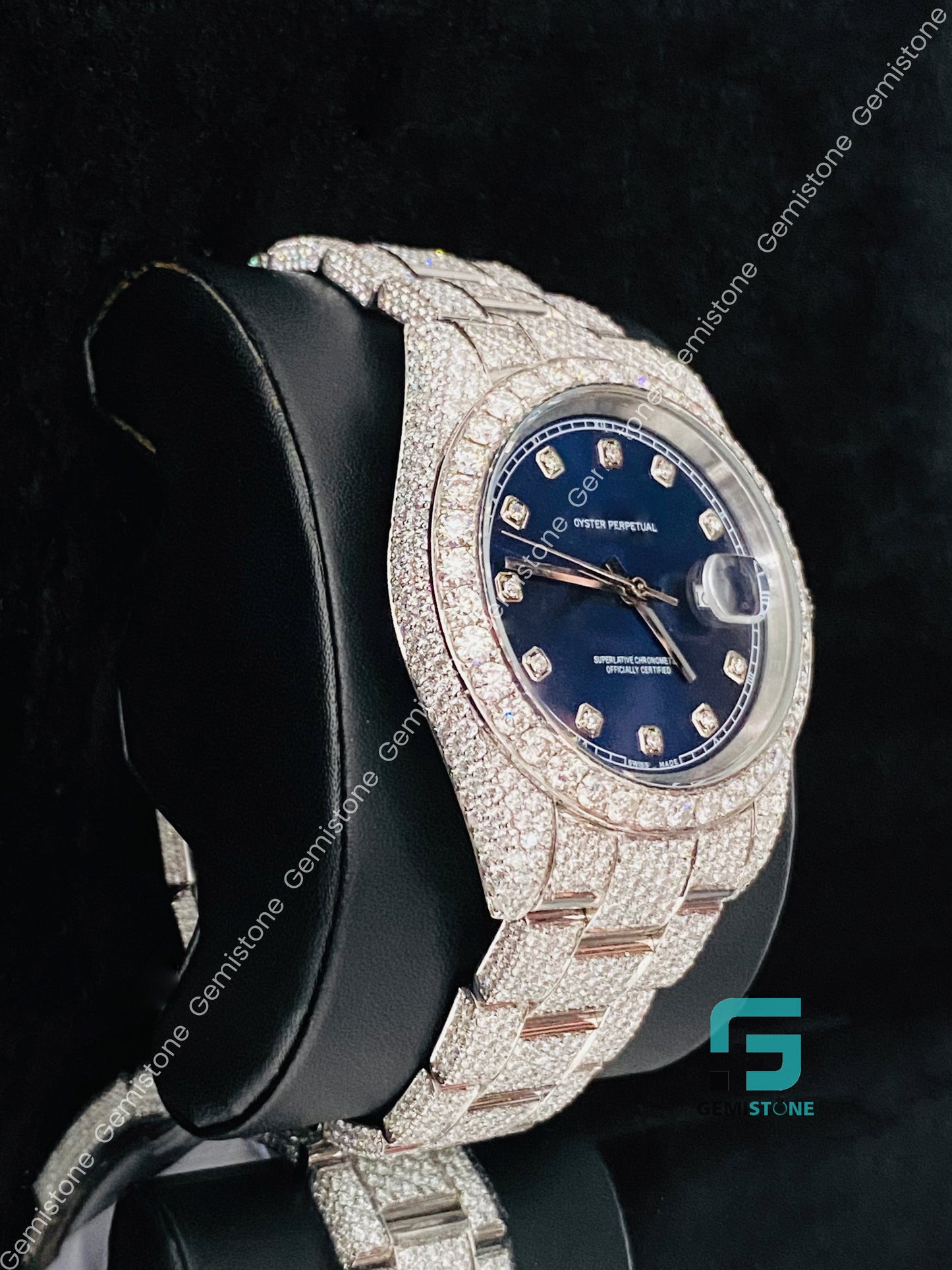 Big Bezel Moissanite Hip Hop Watch