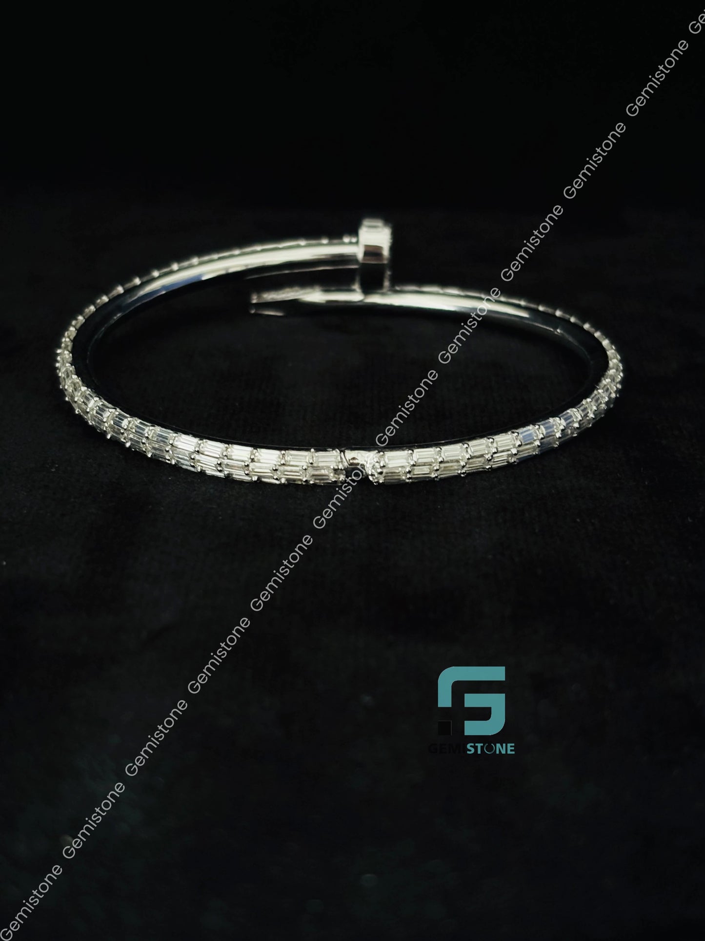 Bust Down Hip Hop Moissanite Iced Out Bracelet