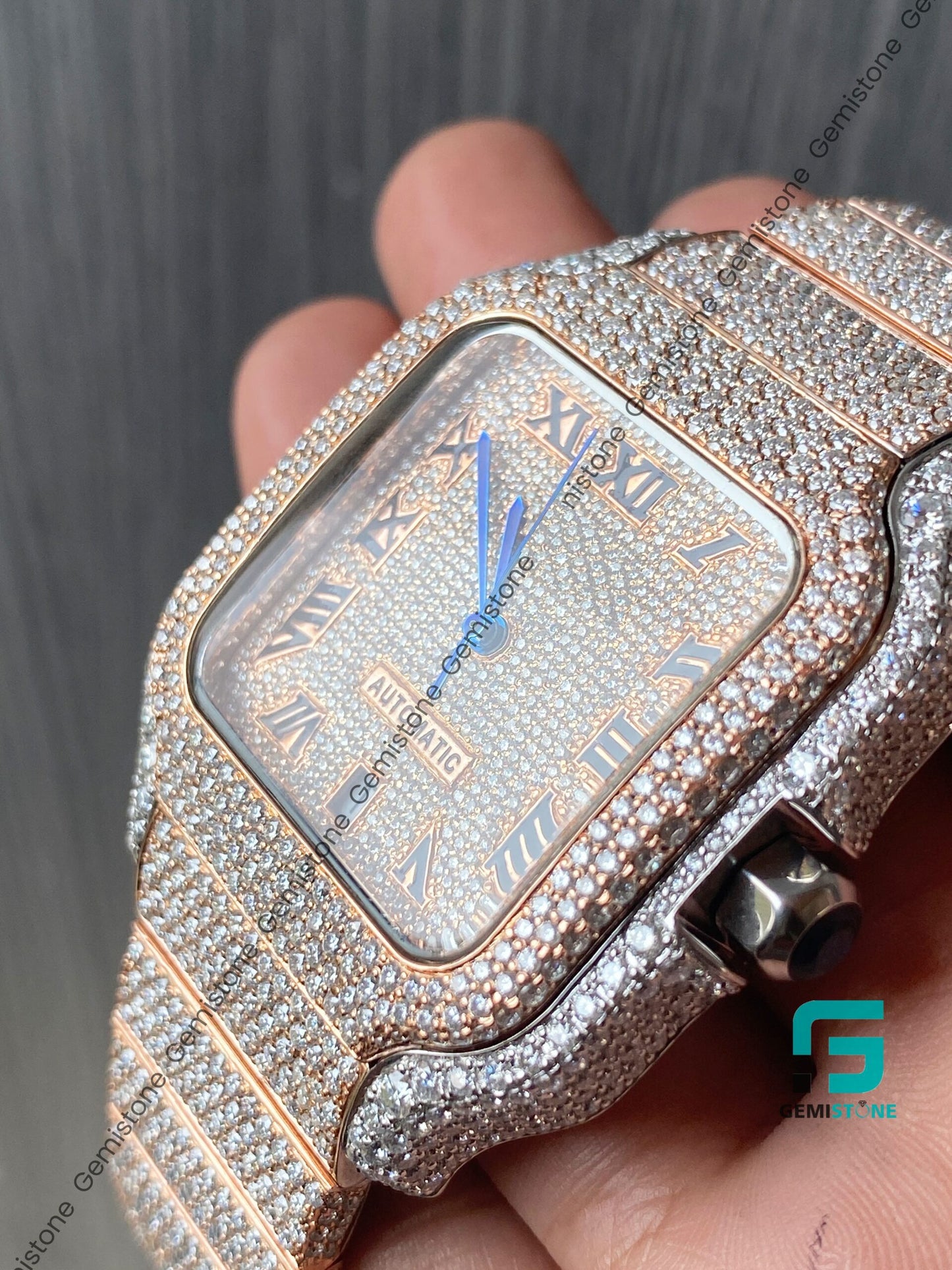 Cartier-Rose-Gold-Plated-Watch