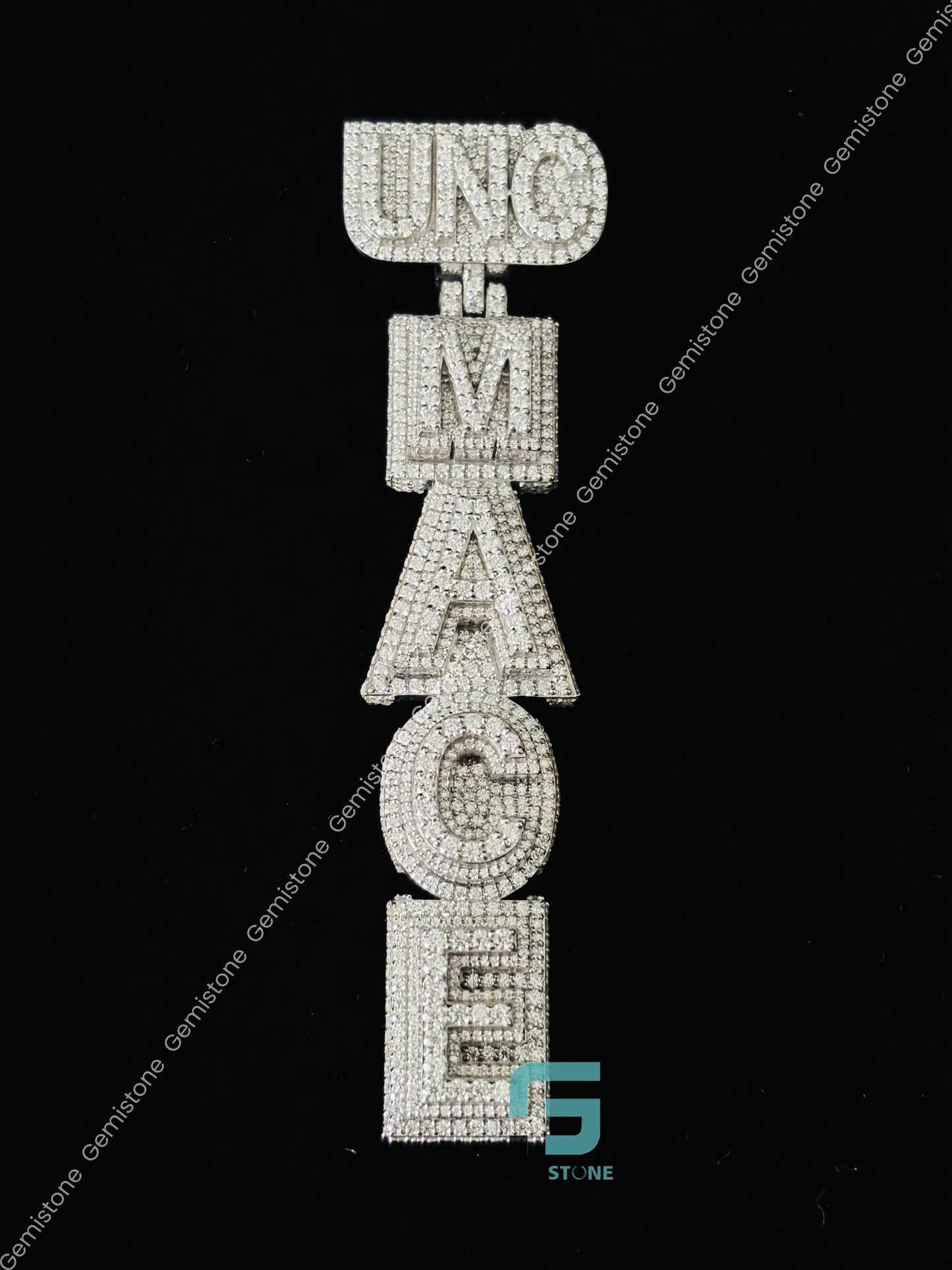 Custom Name Vertical Pendant