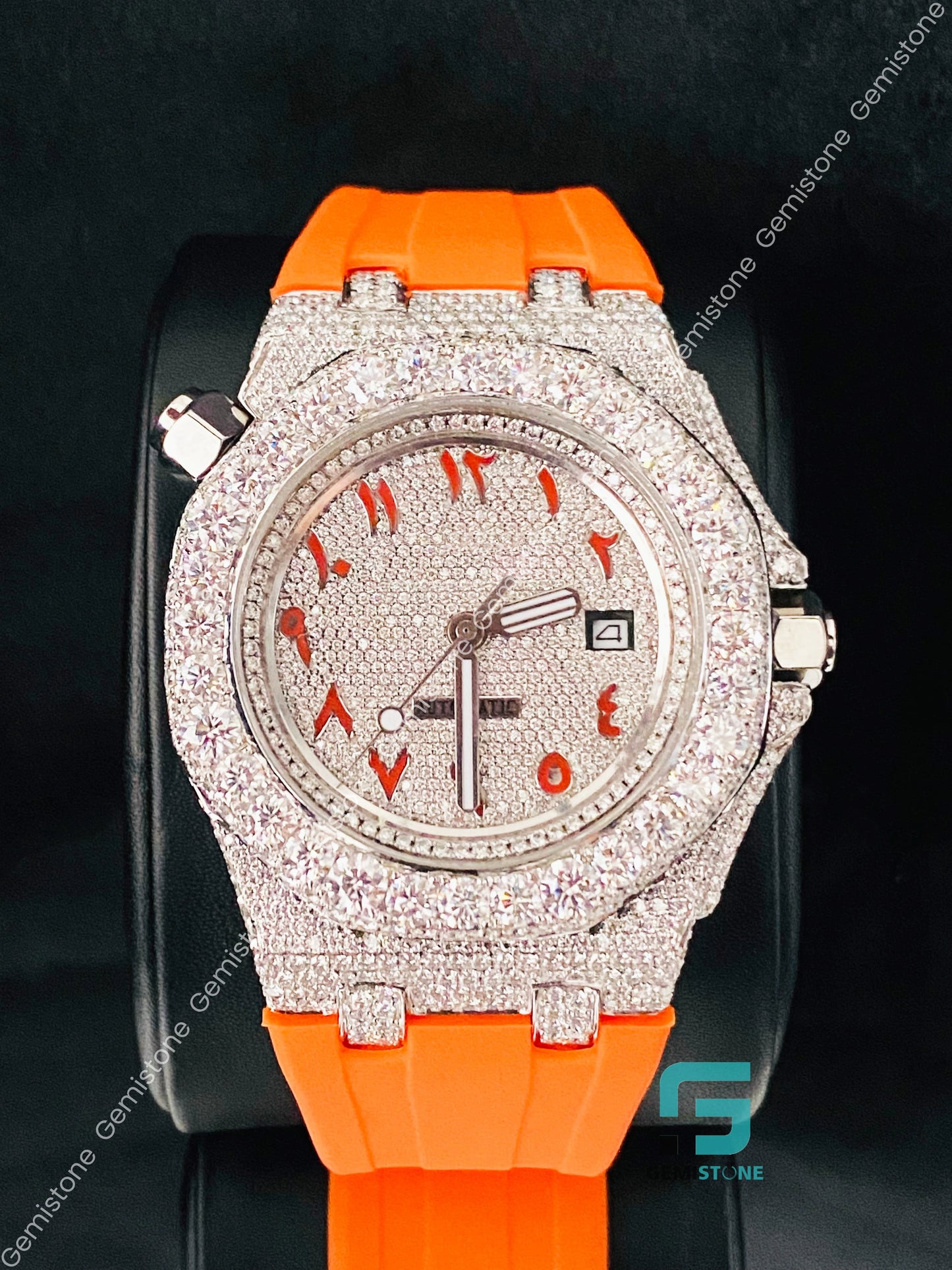 Date Just Moissanite Luxury Wrist Watch
