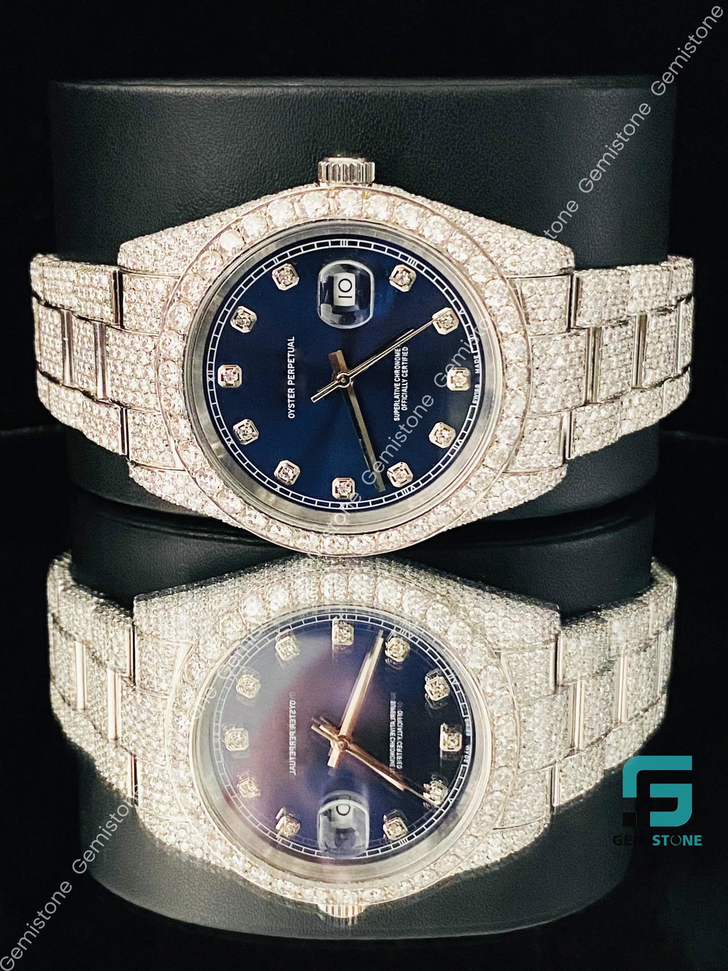 Date Just Wrist Moissanite Watch