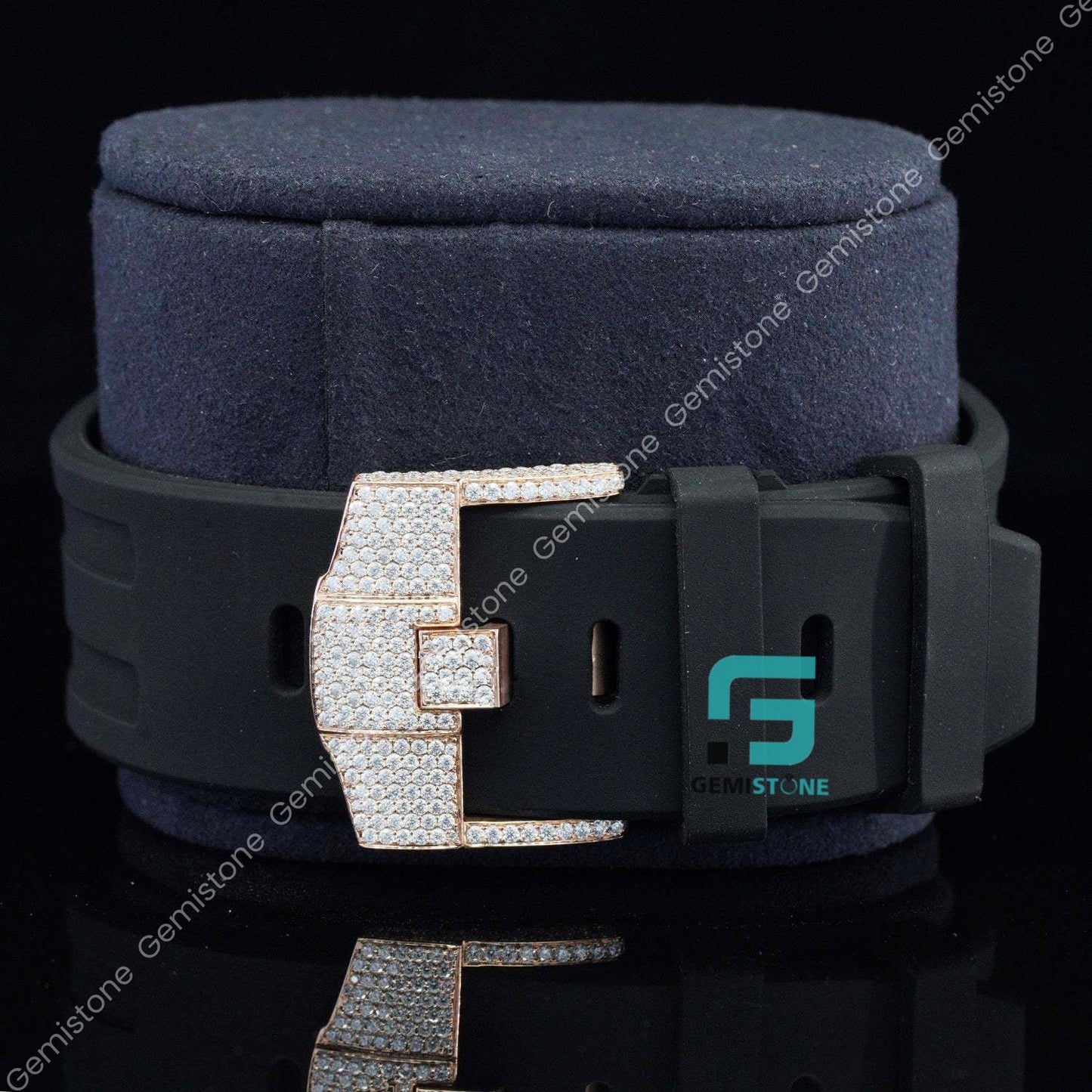Digit-Moissanite-Iced-Out-Watch