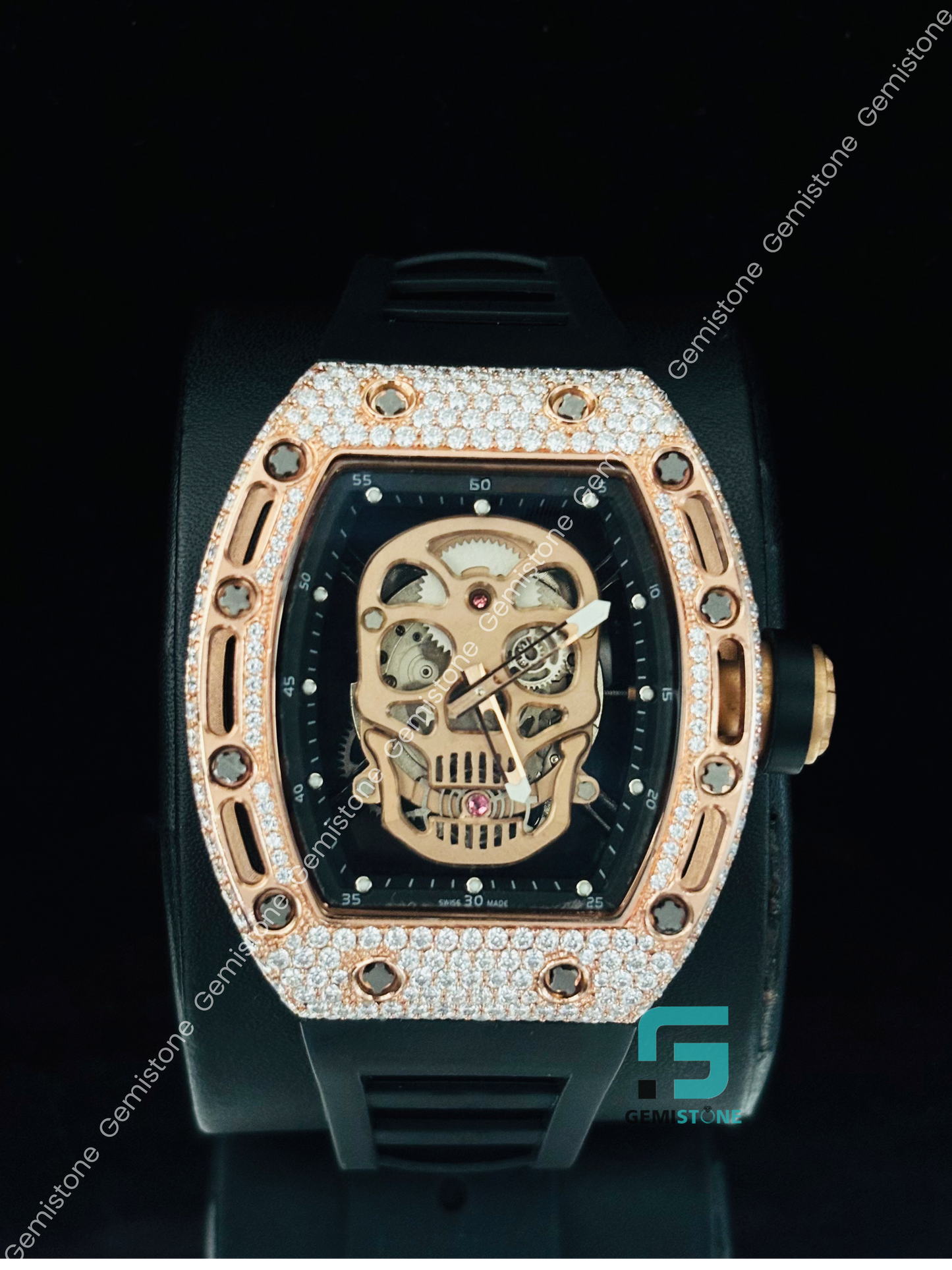 Face Dial Luxury Moissanite Watch