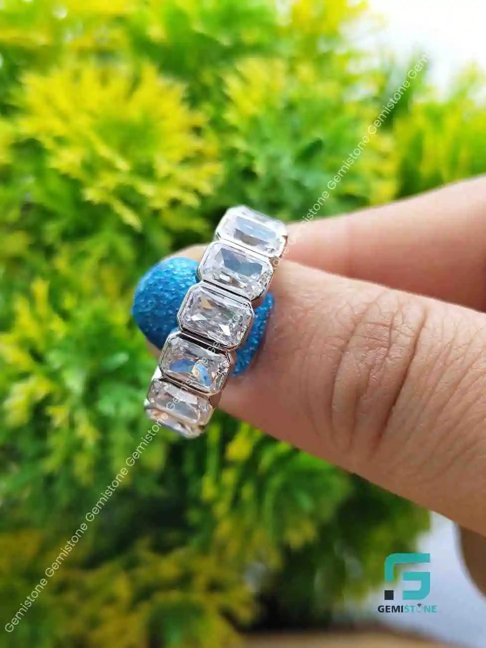 Full Eternity Engagement Band For Her