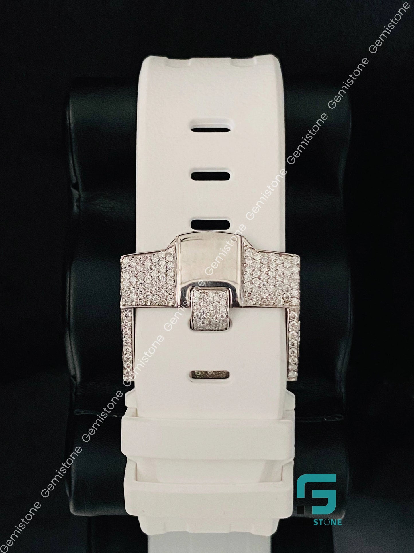 Fully Ice Out Moissanite Big Bezel Watch