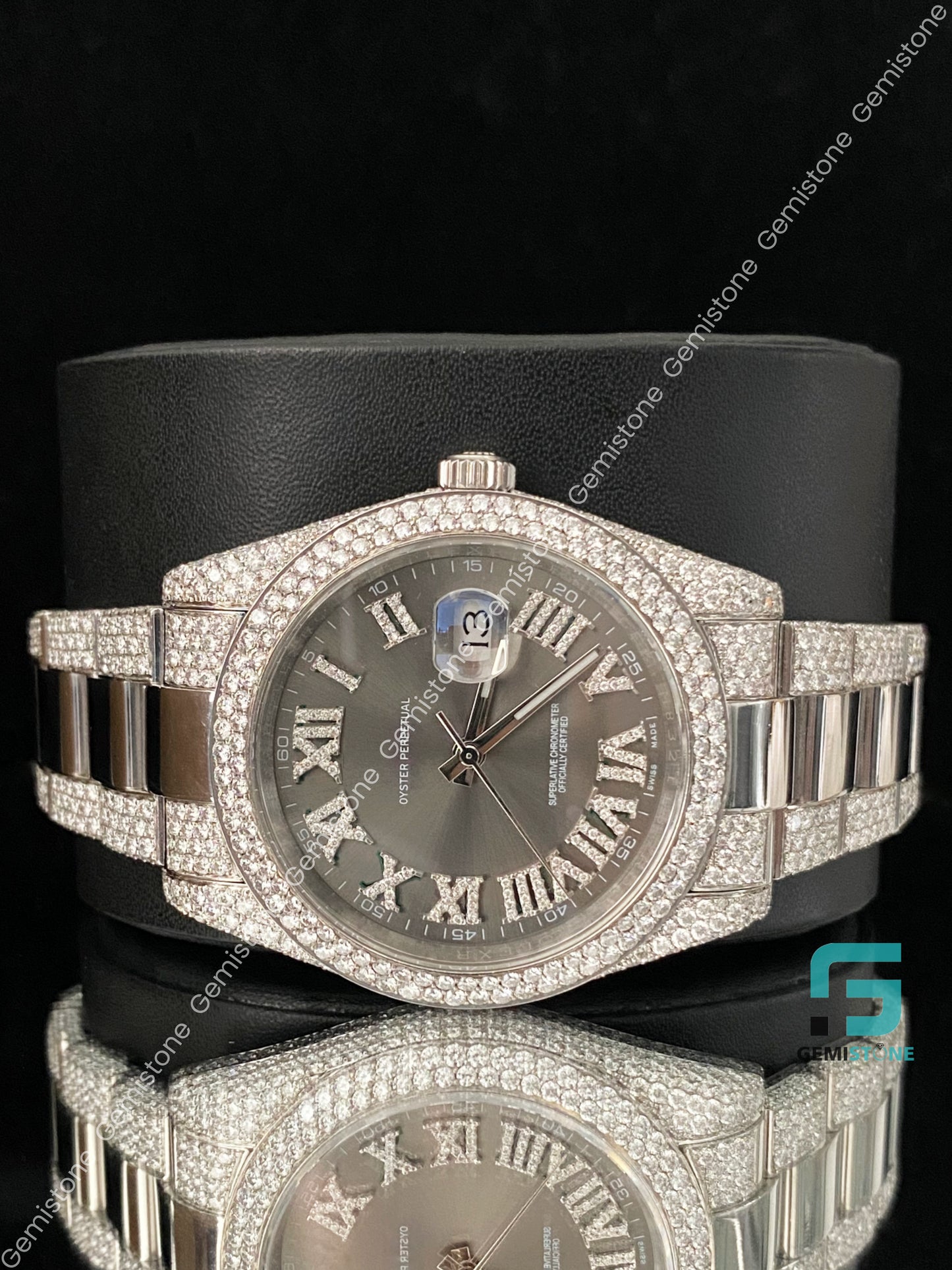 Fully Ice Out Moissanite Diamond Watchs