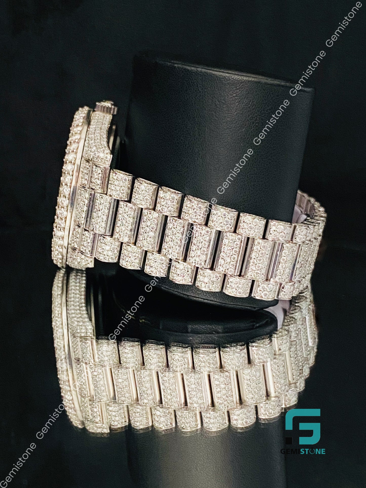 Fully Ice Out VVS Hip Hop Watch For Men