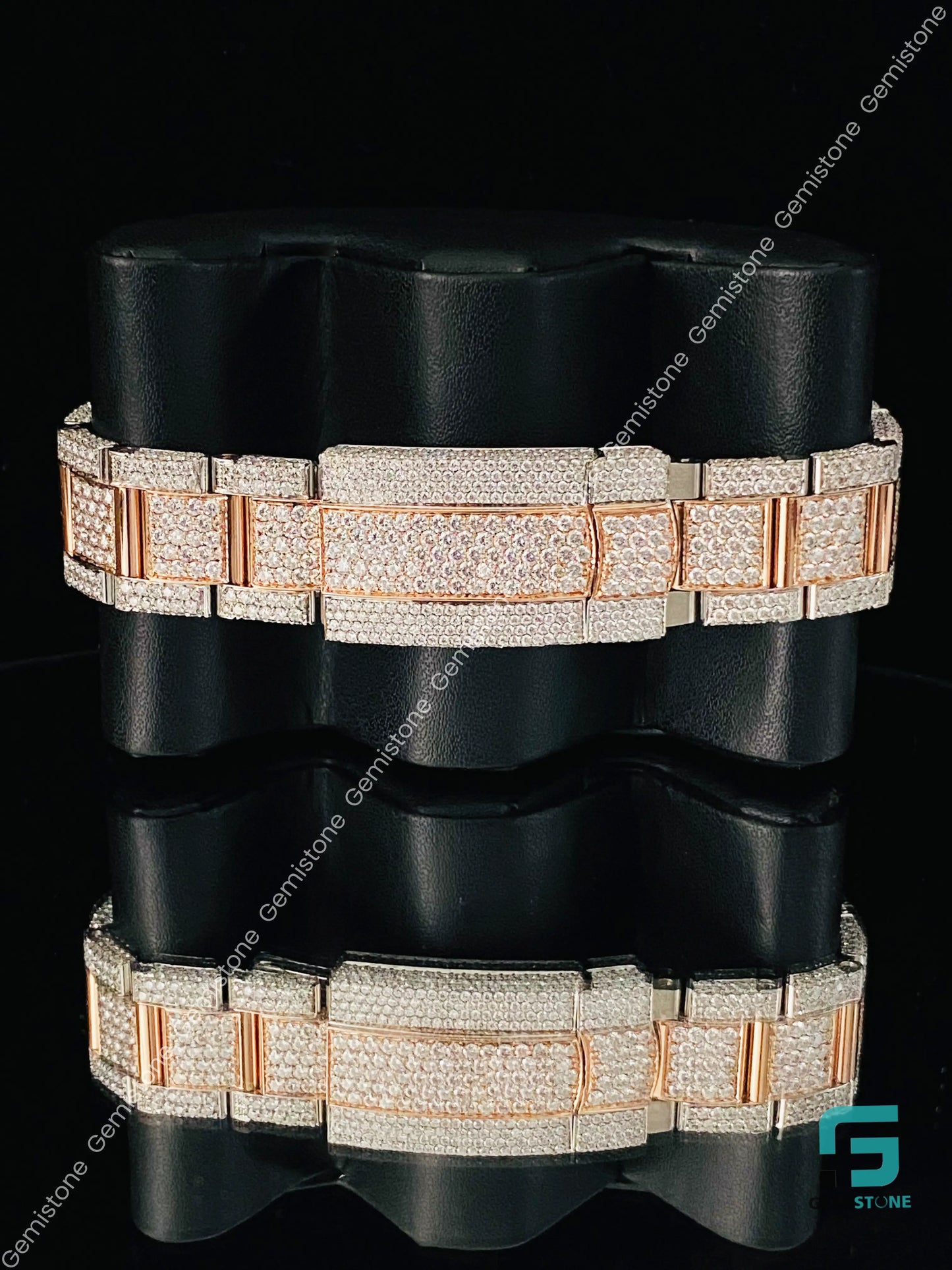 HipHop Presiential Streap Watch