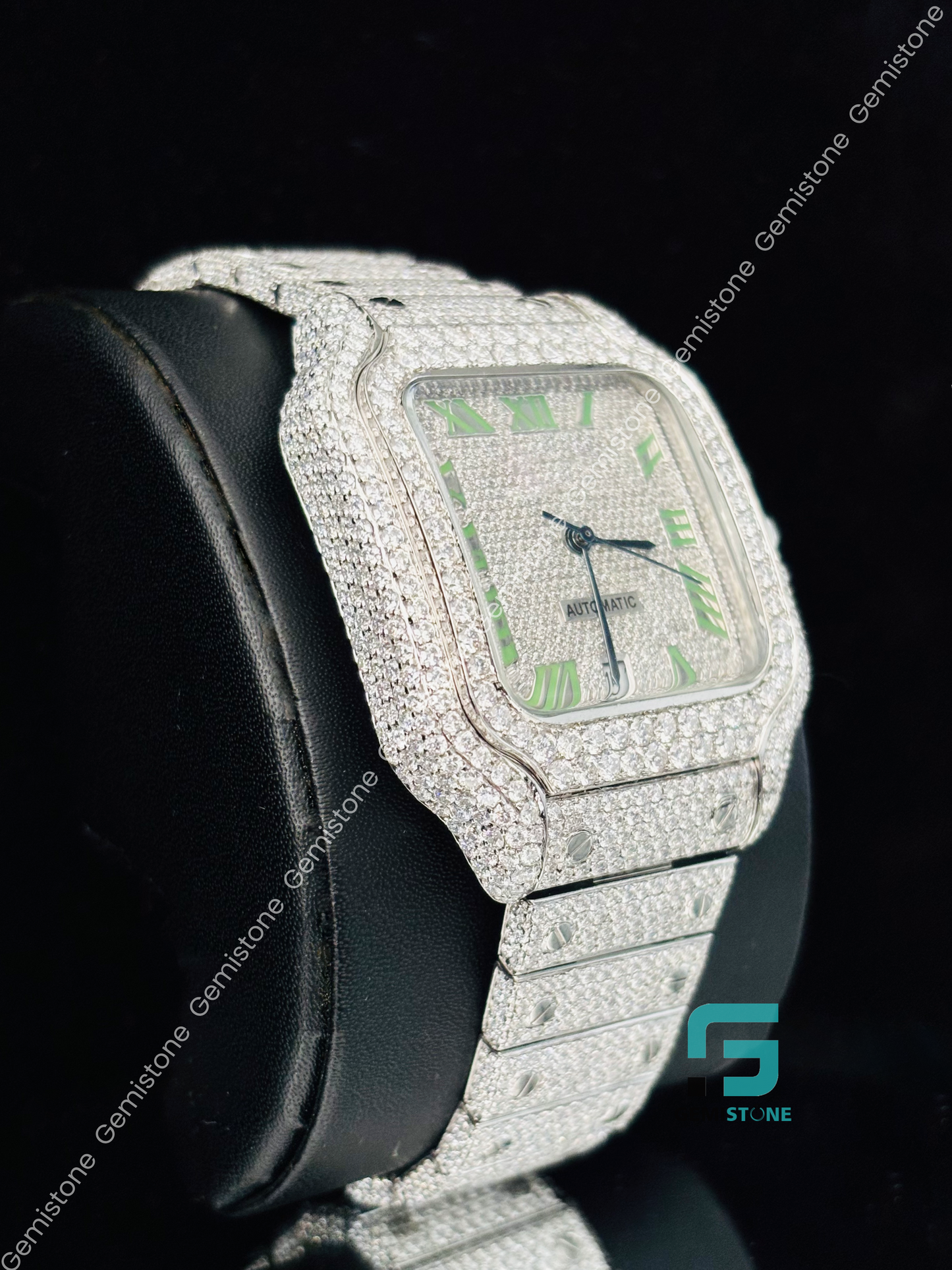Hip Hop Catier Moissanite Luxury Watch