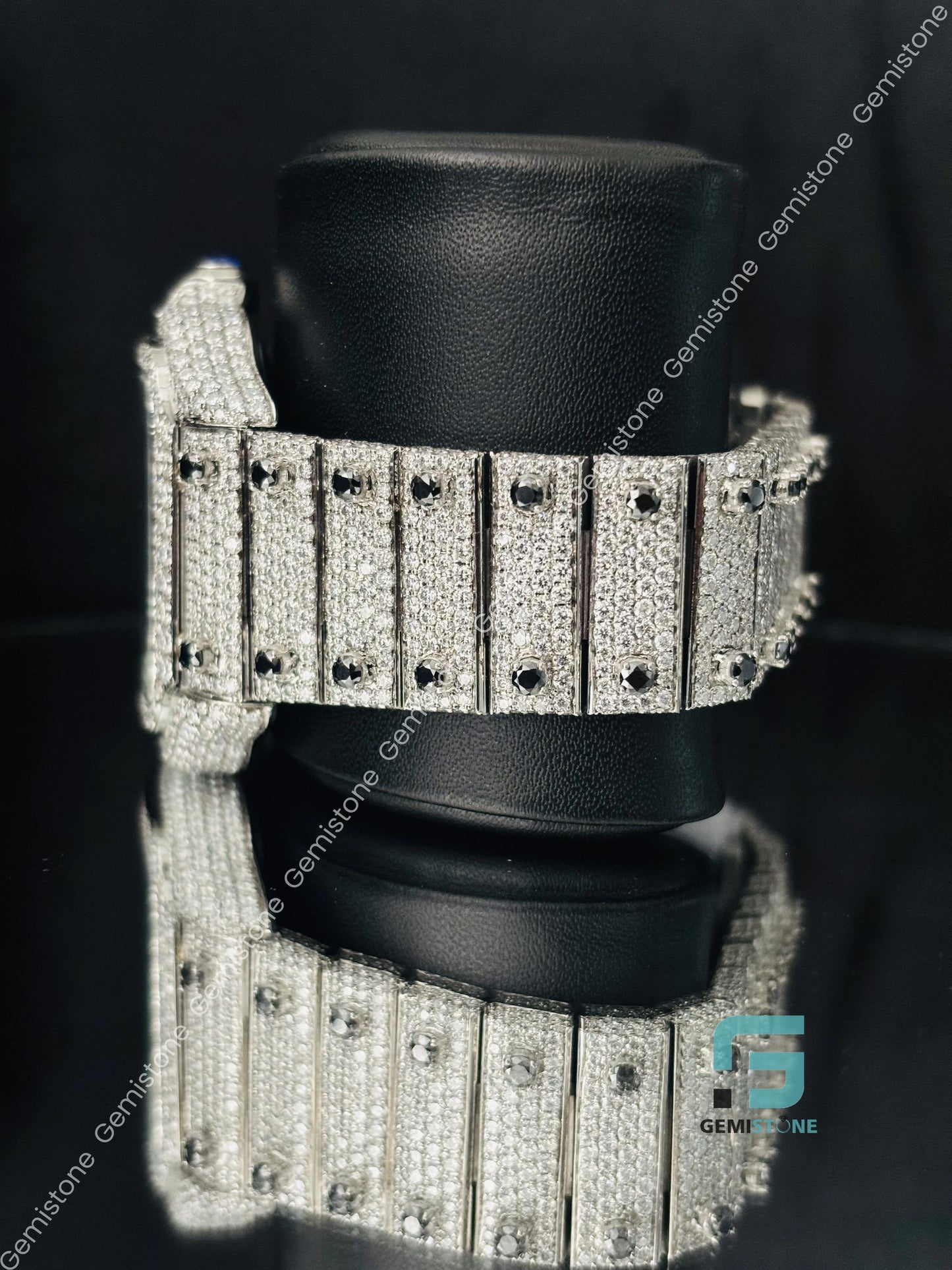 Hip Hop Moissanite Luxury Presidential Strap Catier Watch