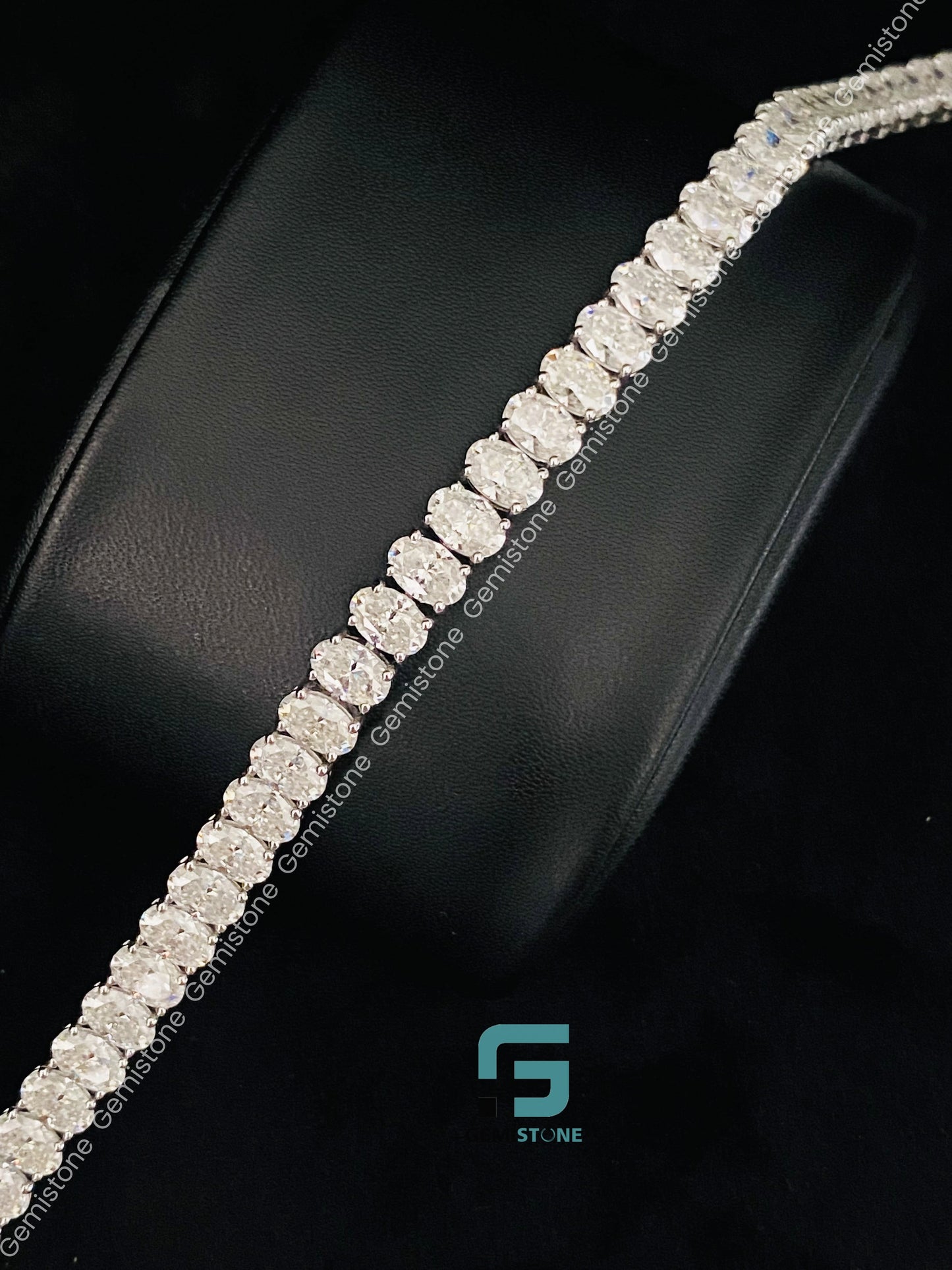 Hip Hop Moissanite Tennis Bracelet