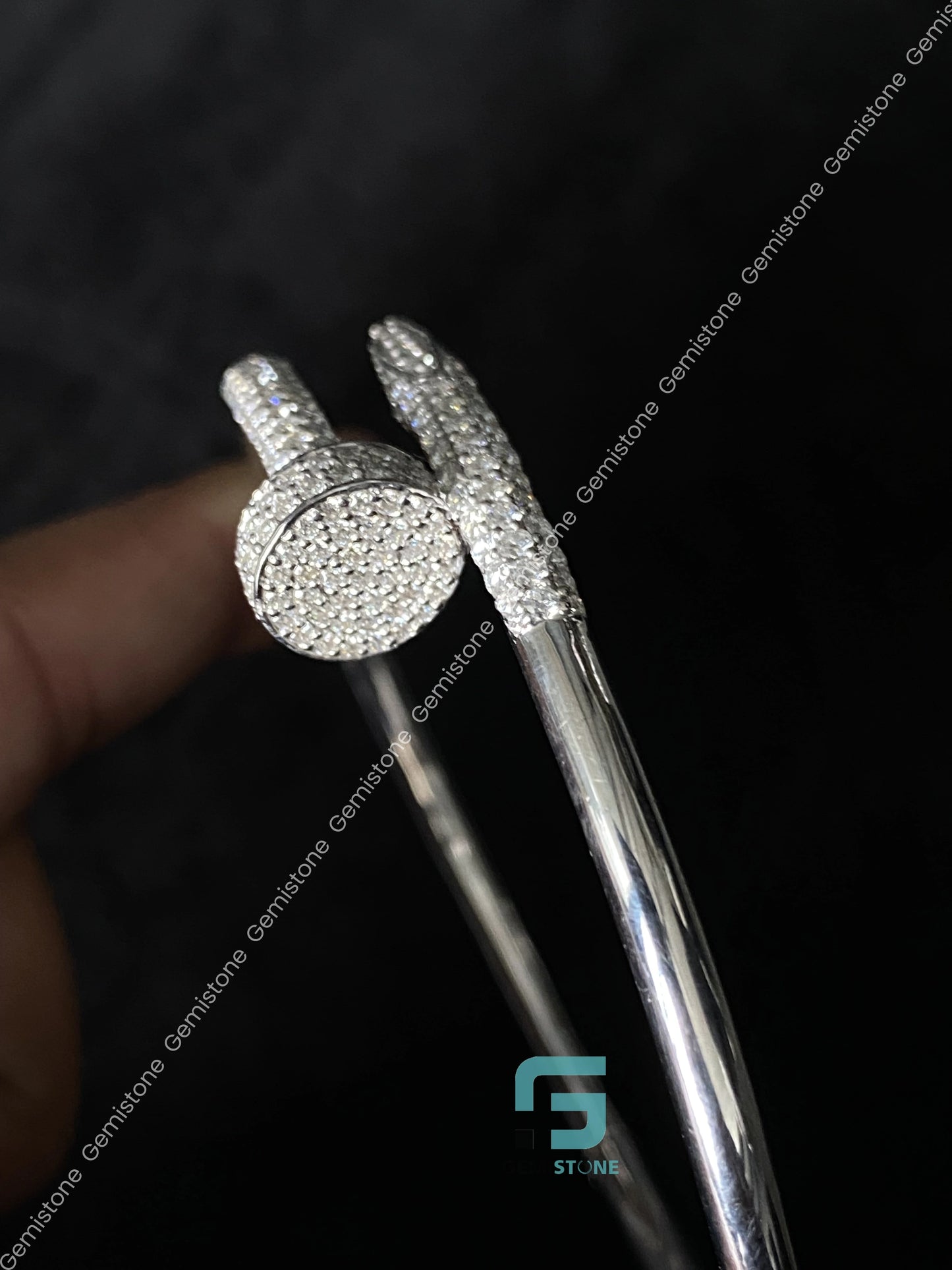 Hip Hop VVS Moissanite Catier Bracelet