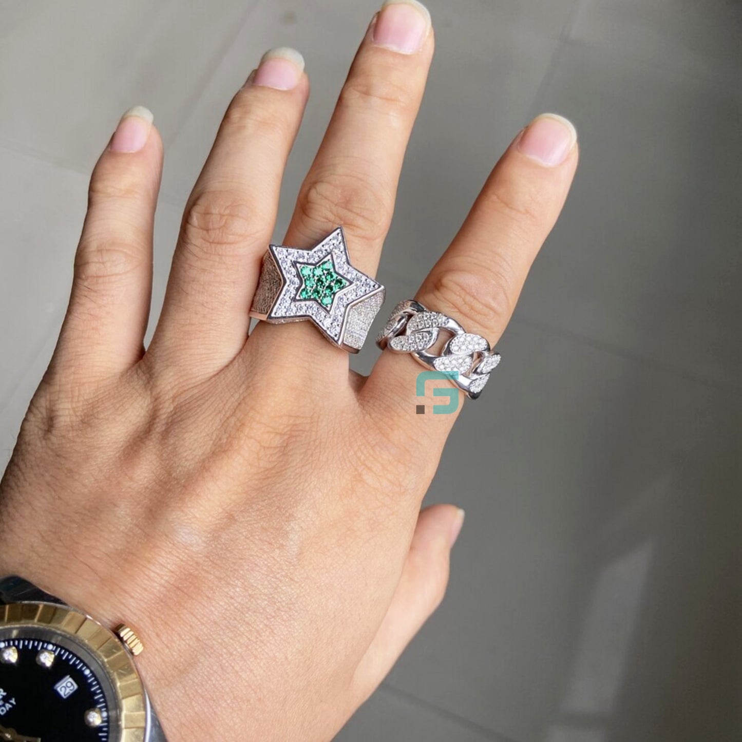 Mens-Icy-Ring