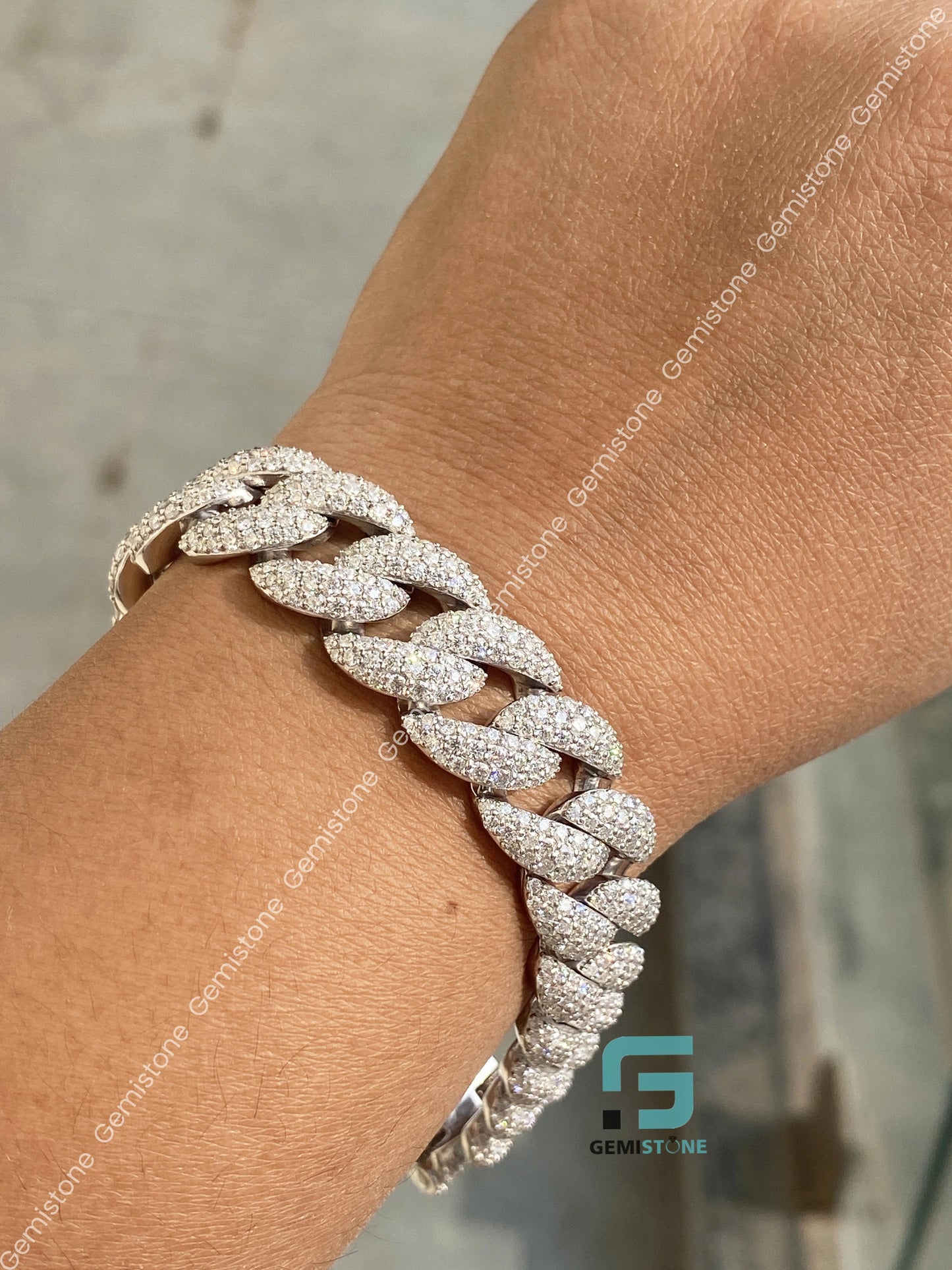 Miami Cuban Link Chain Bracelet for Men