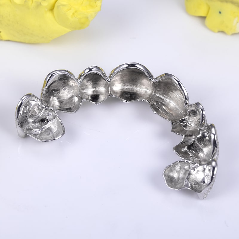 8 on 8 Iced Out VVS Moissanite Diamond Rapper Grillz