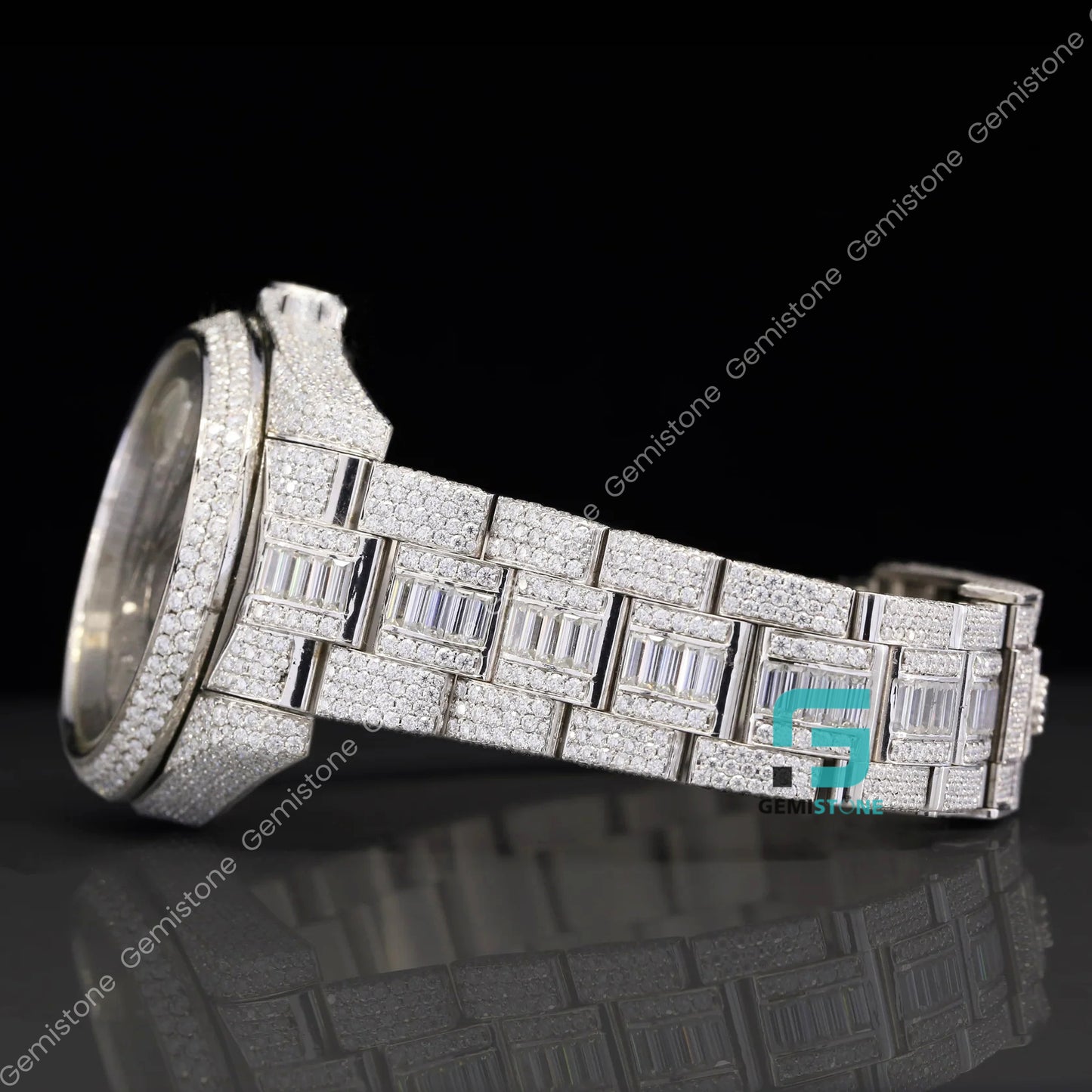 Moissanite-Rolex-Diamond-Watch