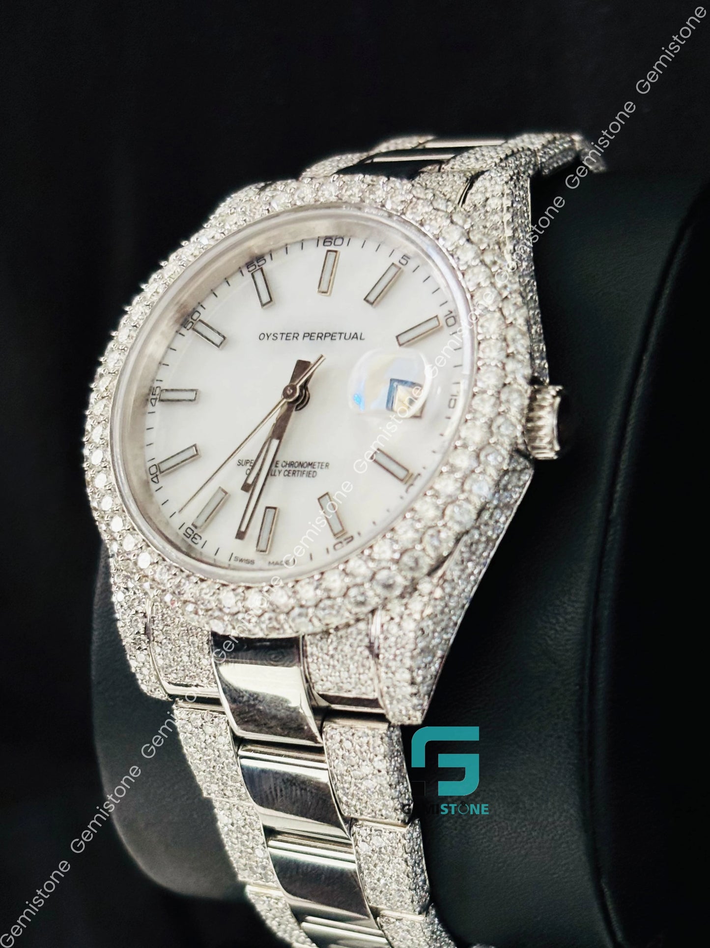Moissanite Luxury Rolex Watch