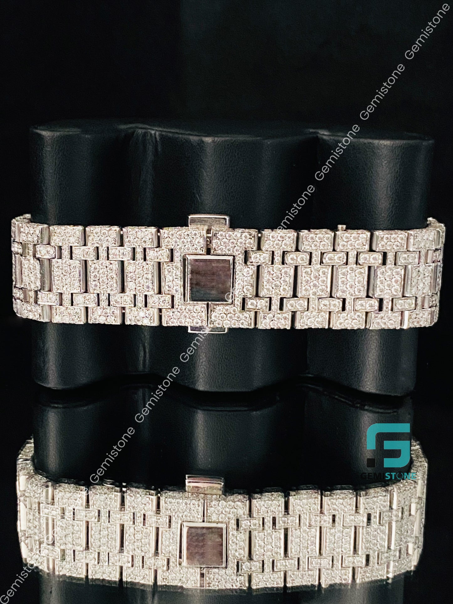 Moissanite Diamond Hip Hop Luxury Wrist Watch