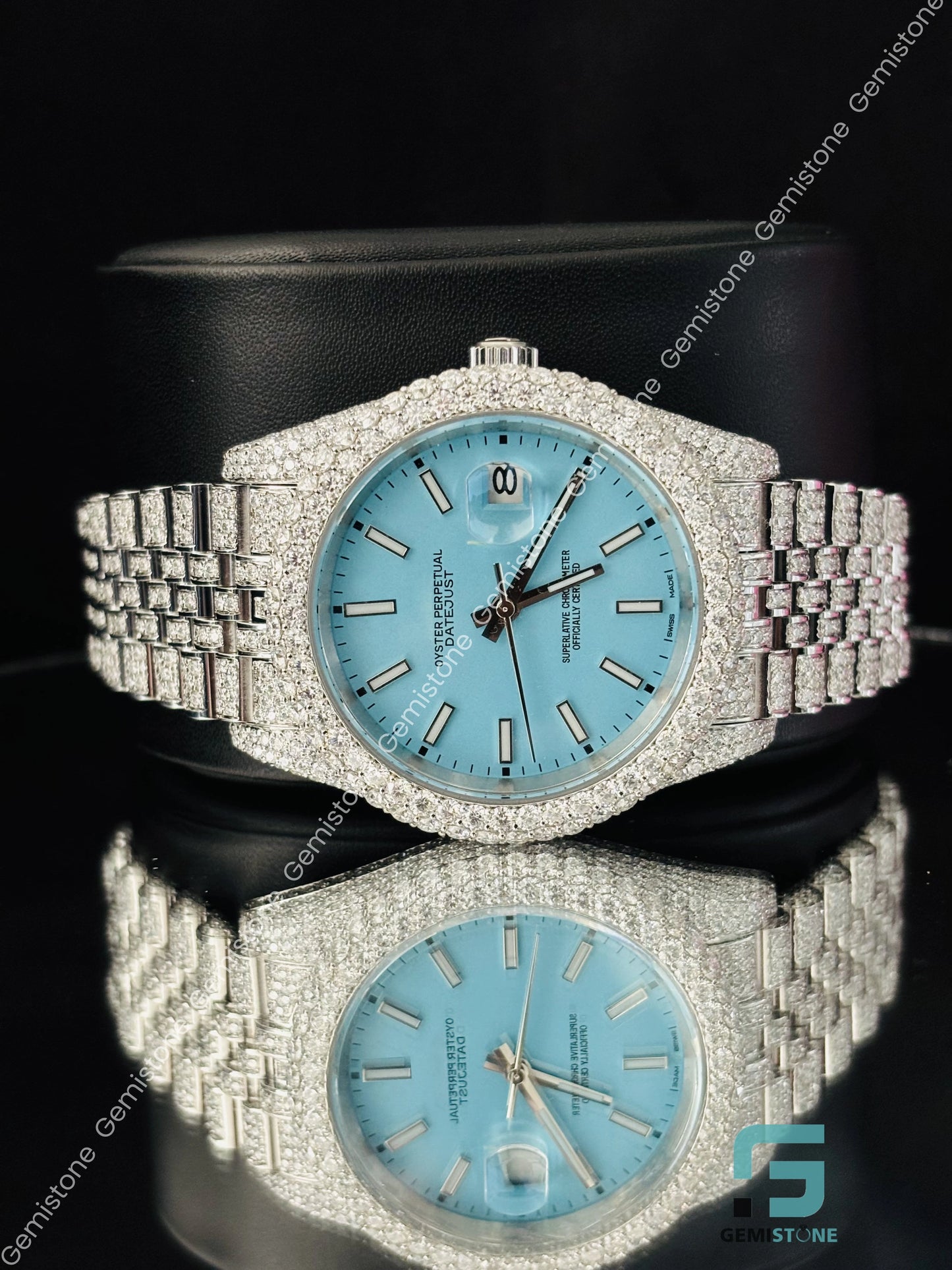 Moissanite Iced Out Hip Hop Watch