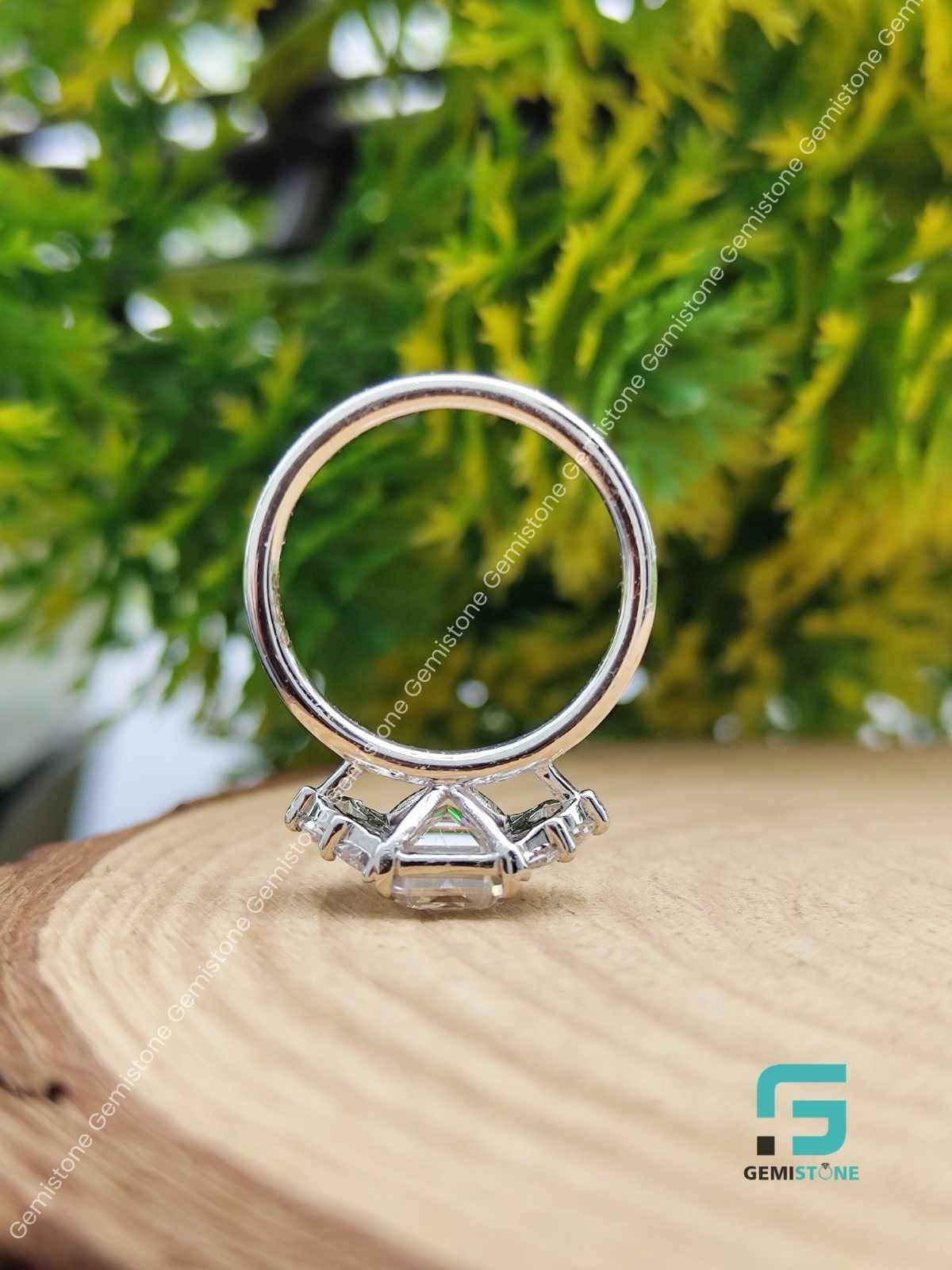 Moissanite Promise Ring For Women
