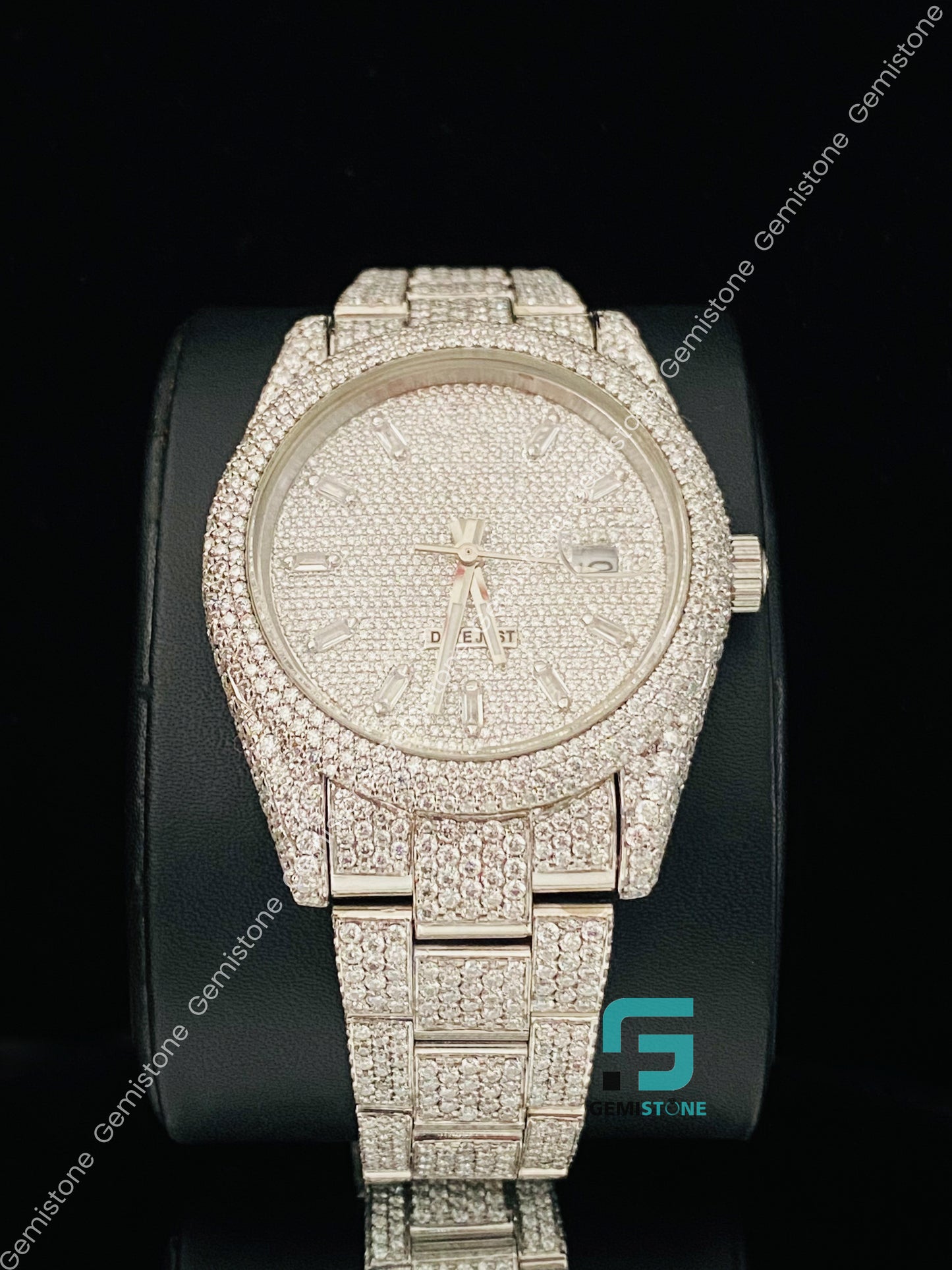 Moissanite Rapper Hip Hop Watch