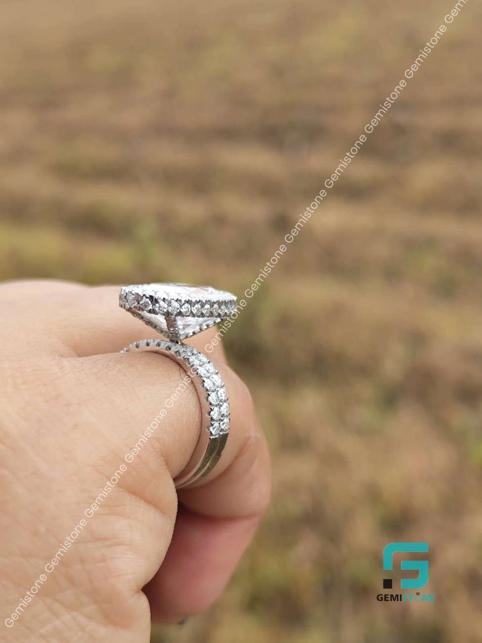 Moissanite_Ring_Of_Two_Bridal_Set