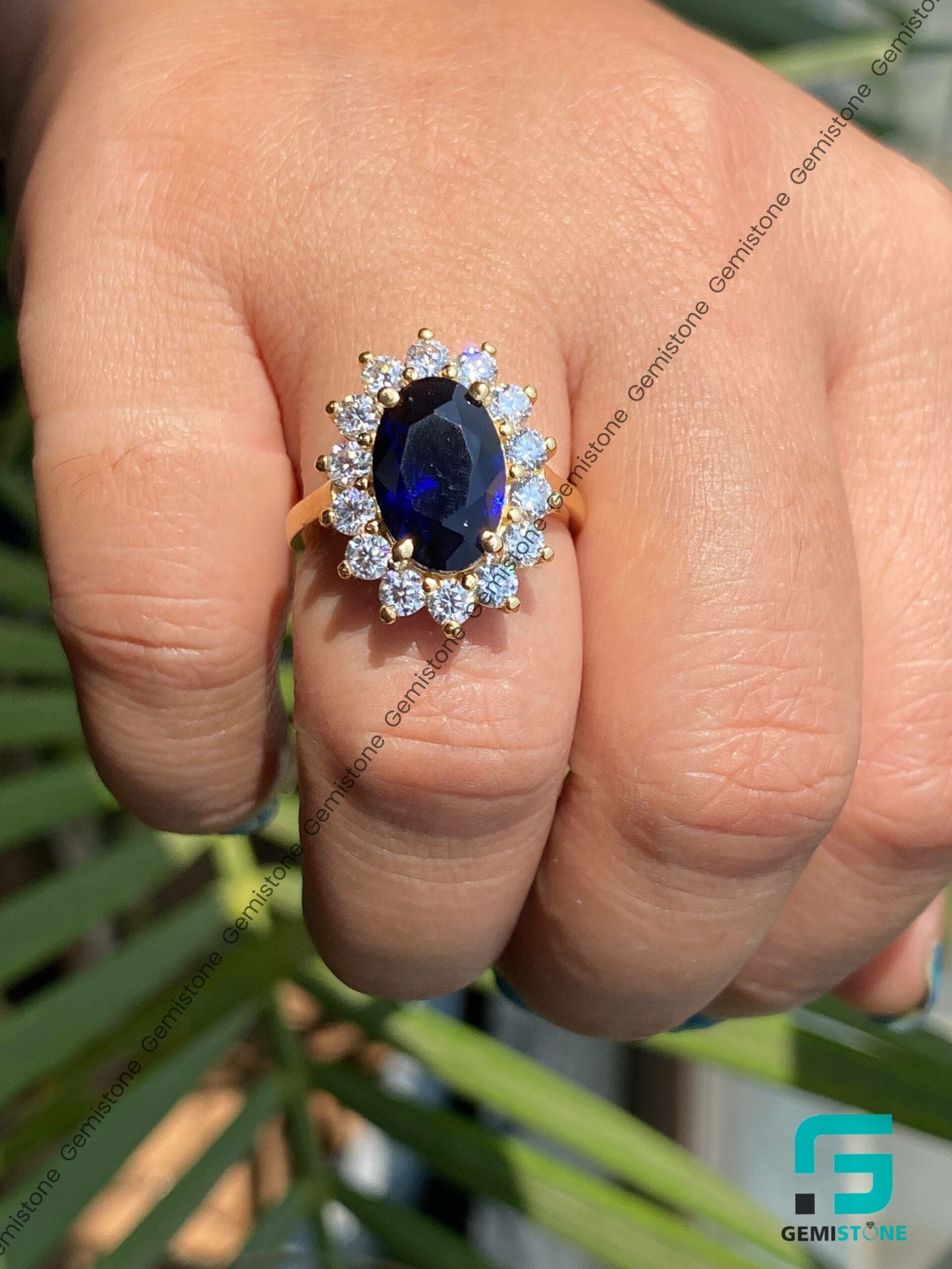 CT Blue Sapphire Replica Princess Diana Princess Kate