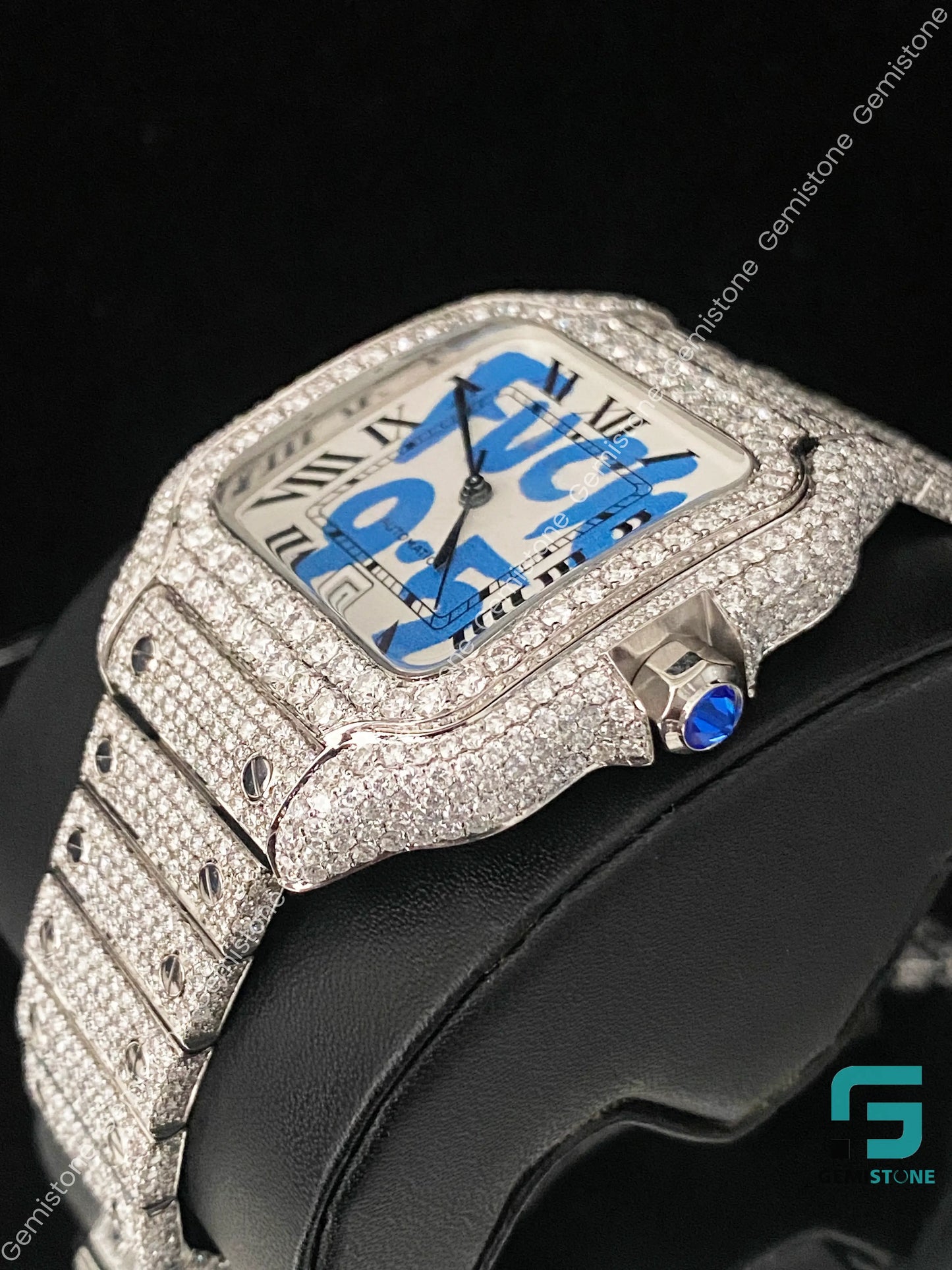 Rapper_s_Customized_Iced_Out_Name_Letter_Moissanite_Watch