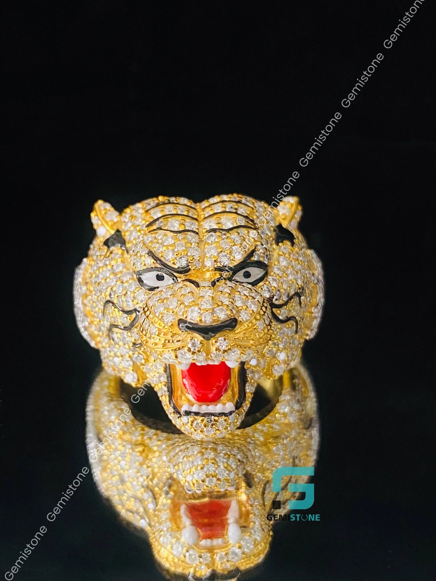 Roaring Tige rHead Piny Ring