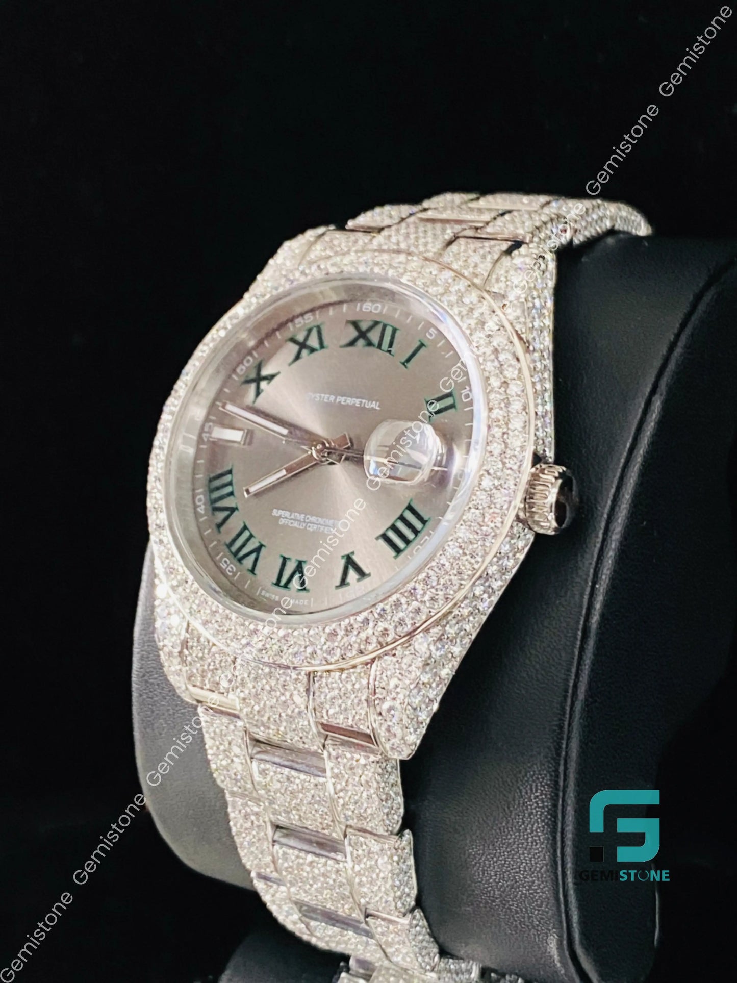 Rolex Hip Hop Moissanite Watch