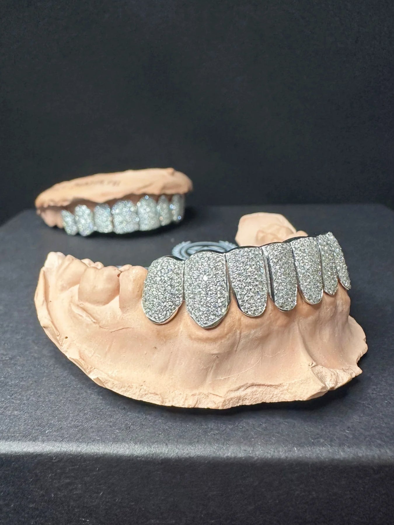 Buy 8 on 8 Round Cut Moissanite Diamond Iced Out Grillz
