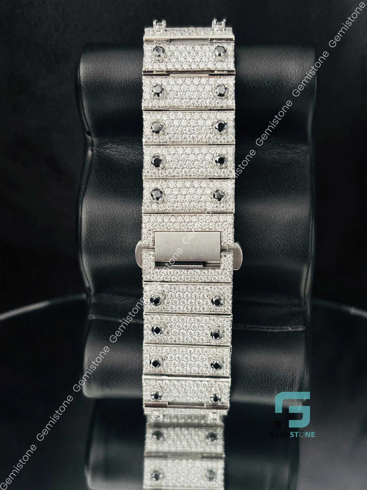 Stainless Steel Catier Moissanite Luxury Watch
