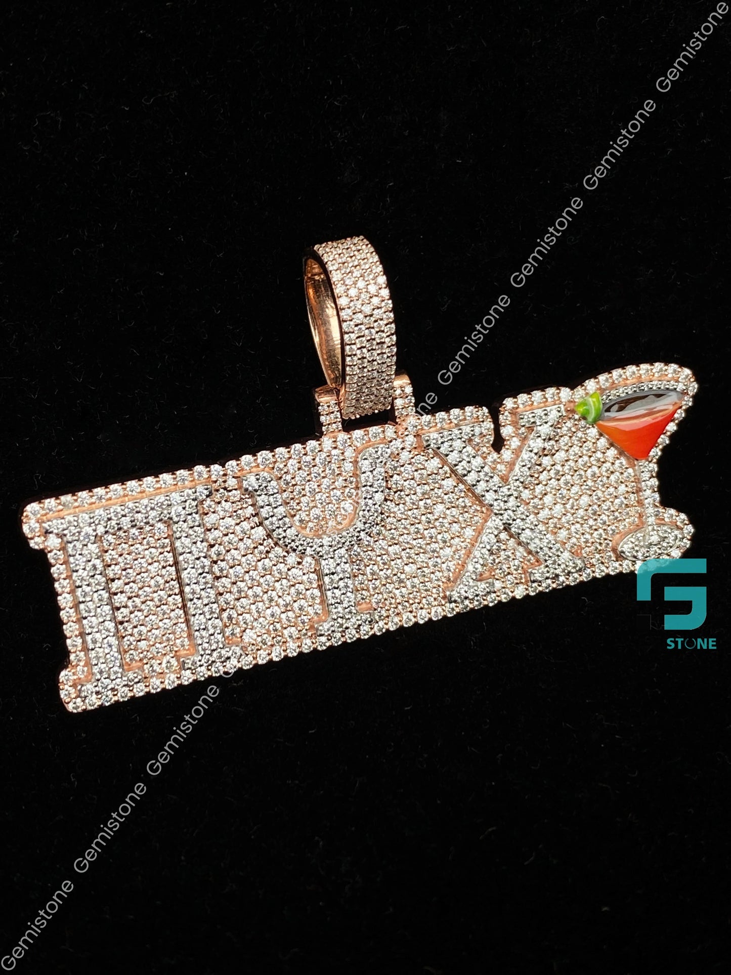 Unisex YX Letter Pendant