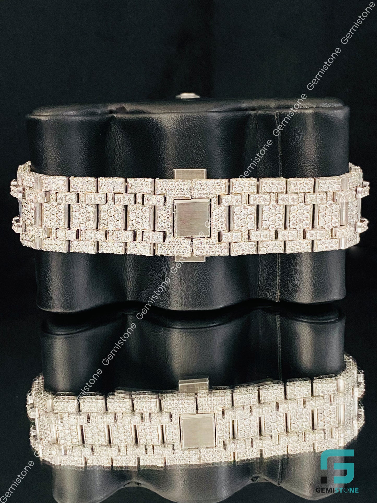 VVS Moissanite Stone Watch