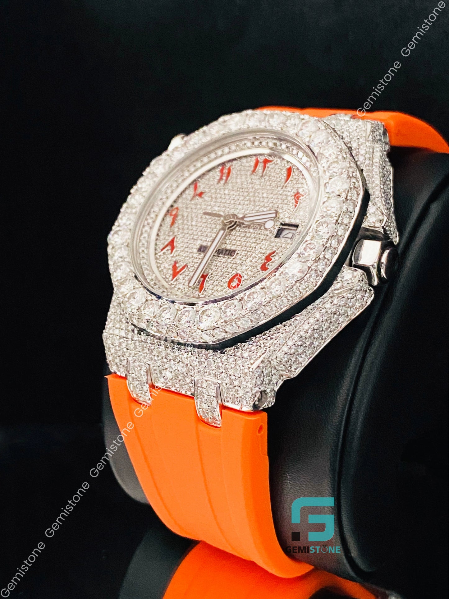 VVS Fully Iced Out Moissanite Watch