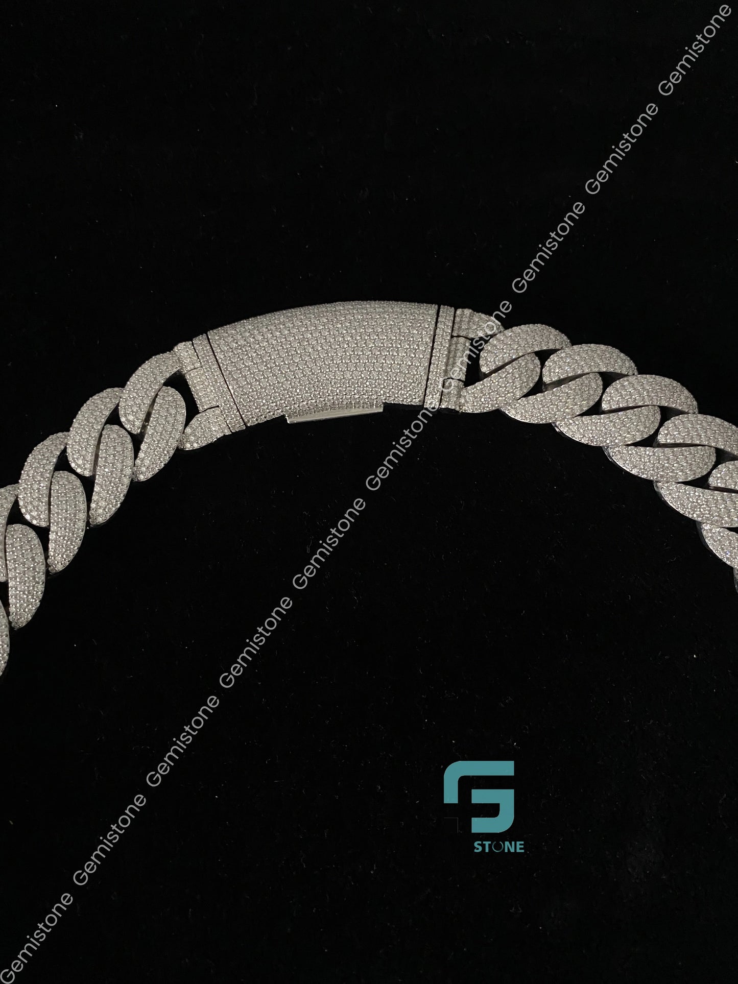 VVS Fully Studded Iced Out Rappers Moissanite Chain