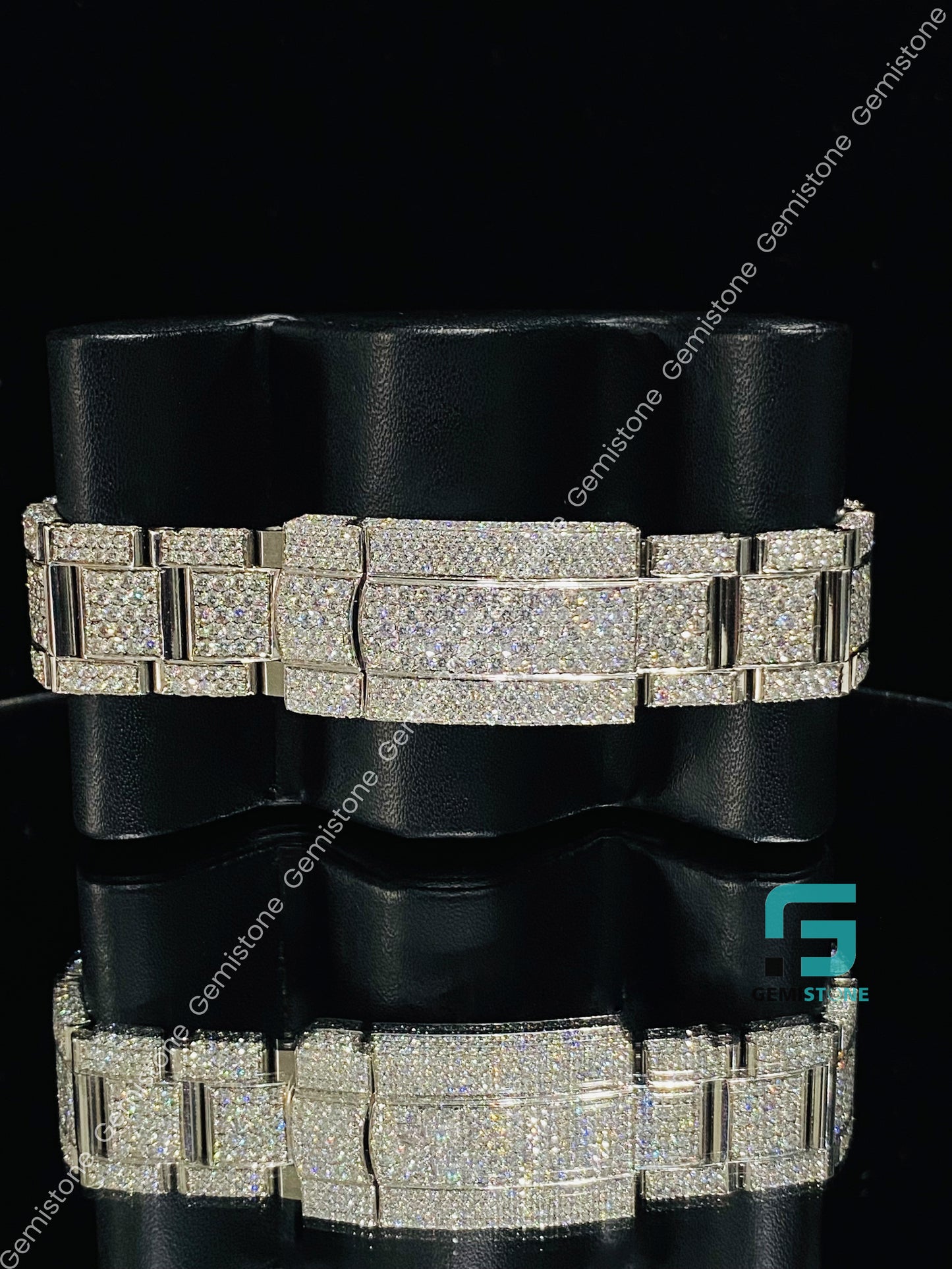 VVS Hip Hop Moissanite Watch