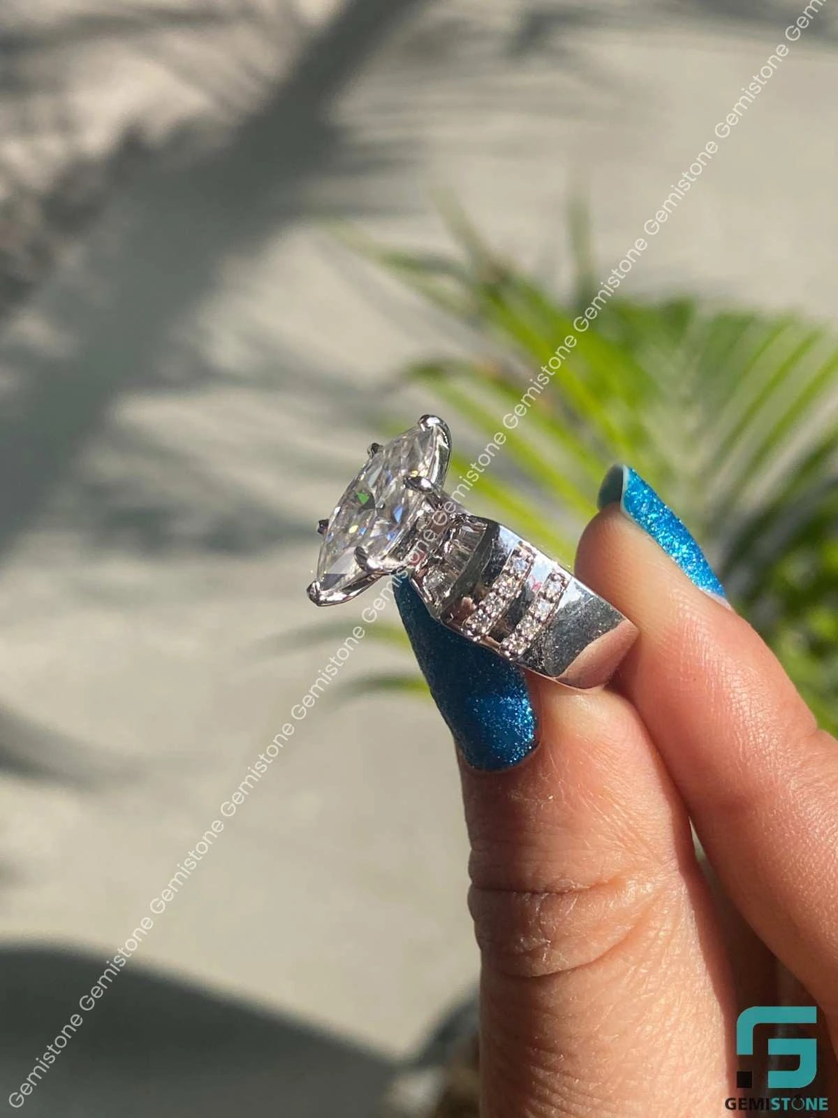 Wedding Moissanite Ring