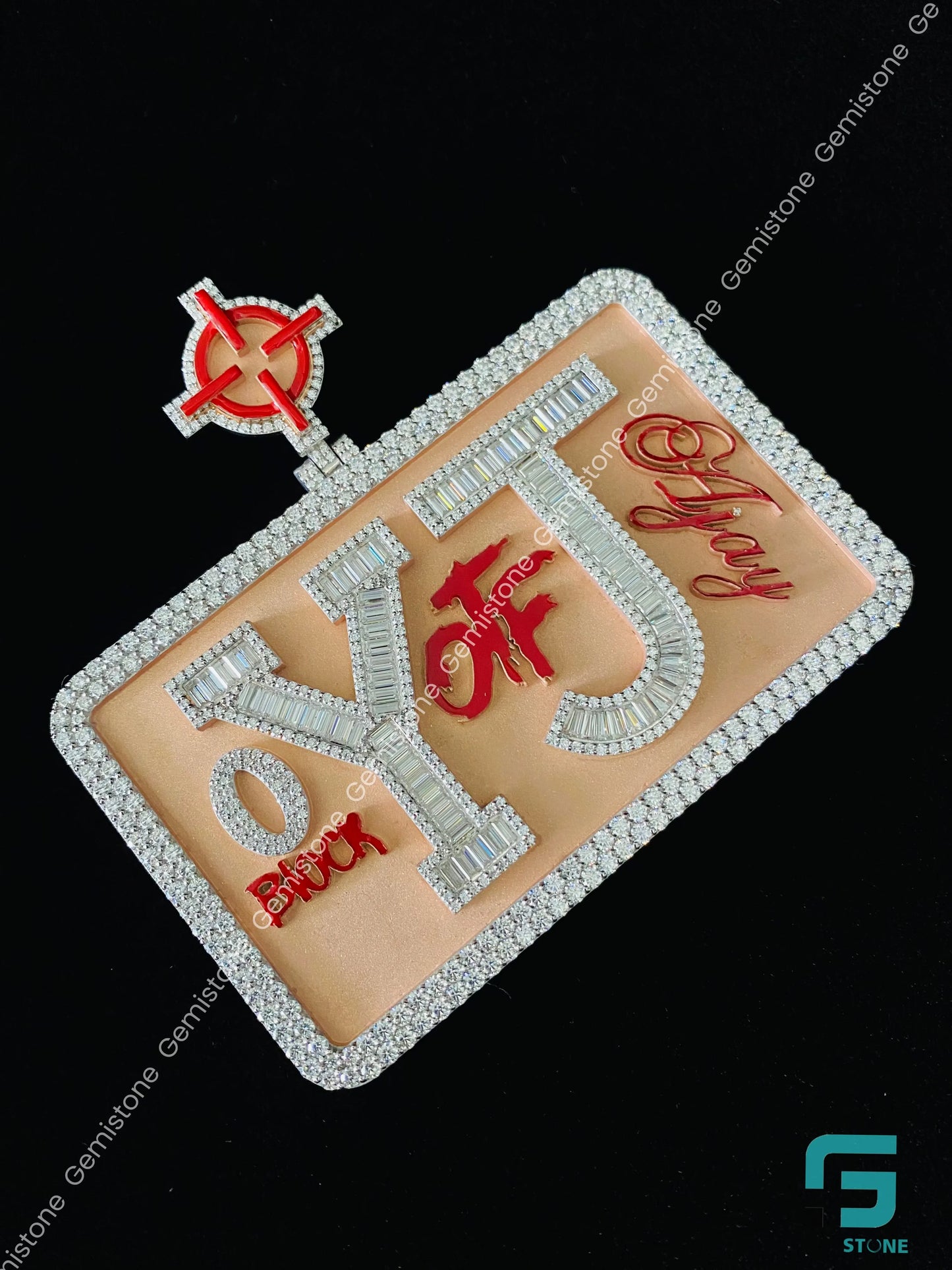 YJ Letter Pendant For Male