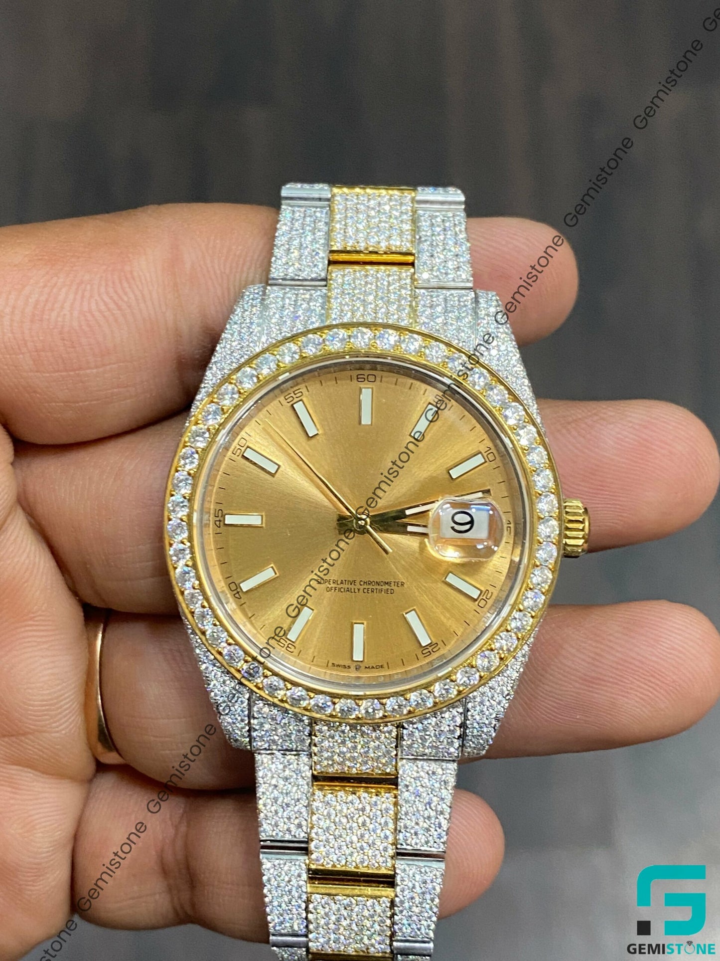 Yello-Dial-Moissanite-Watches