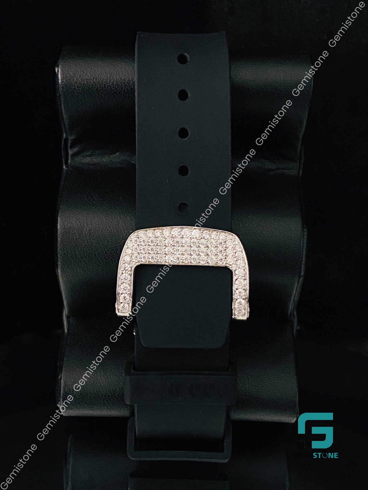 face Dial Moissanite Hip Hop Watch
